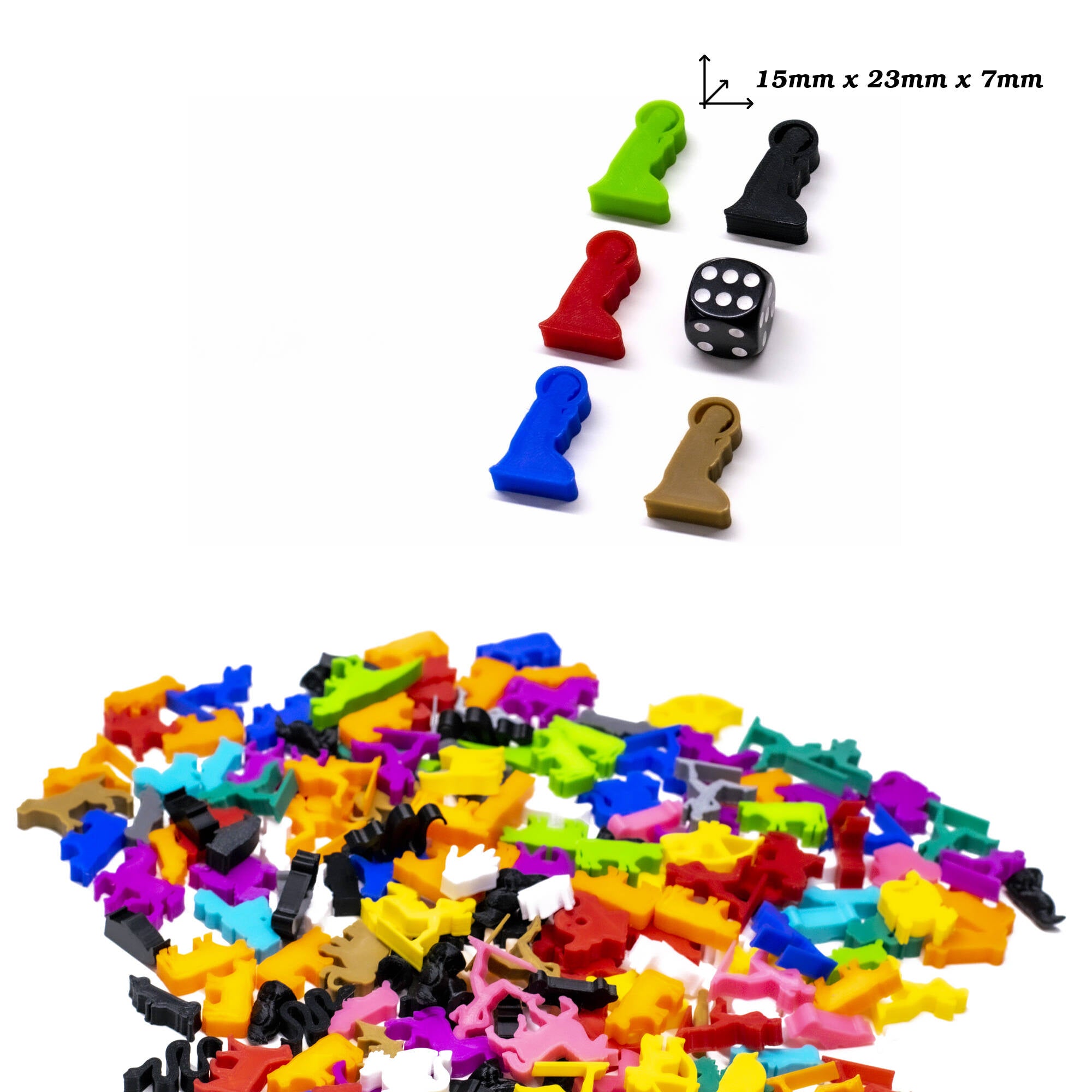 Jesus Christ Meeple Figures for upgrading board games, tabletop and other DnD games