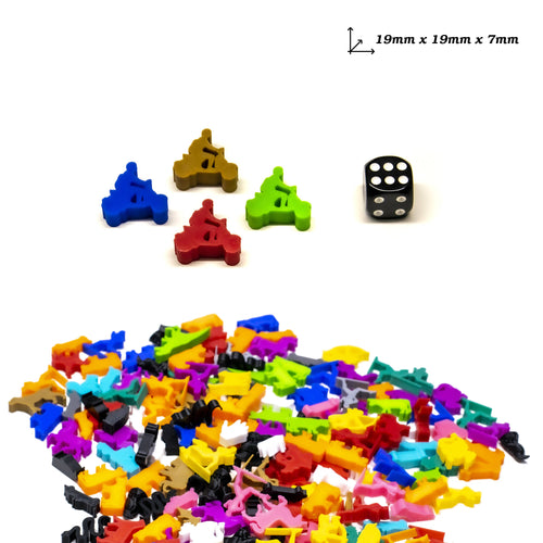 Motorcycle Meeple for upgrading board games, tabletop and other DnD games