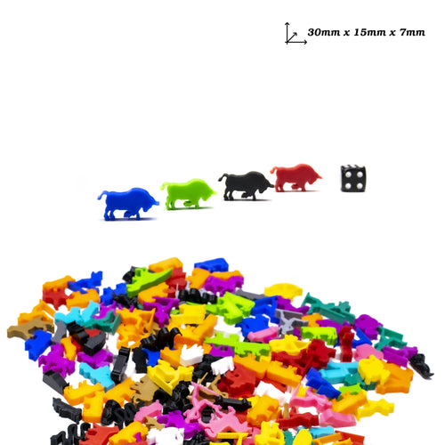 Bull Meeple for upgrading board games, tabletop and other DnD games