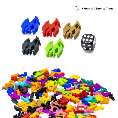 Pterodactyl Dino Meeple Figures for upgrading board games, tabletop and other DnD games