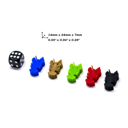 Lobster Meeple  for upgrading board games, tabletop and other DnD games