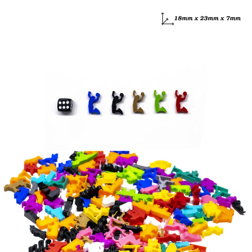 Dunking Basketball Player Meeple for upgrading board games, tabletop and other DnD games