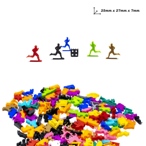 Runner Meeple Figurines for upgrading board games, tabletop and other DnD games