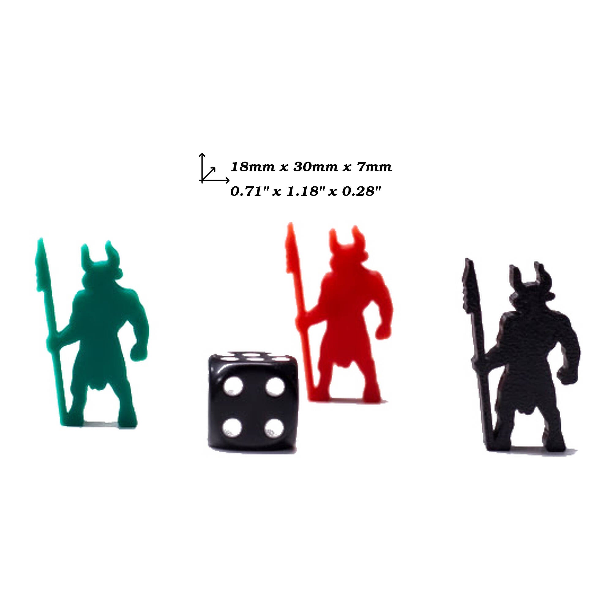 Minotaur Meeple Figures for upgrading board games, tabletop and other DnD games