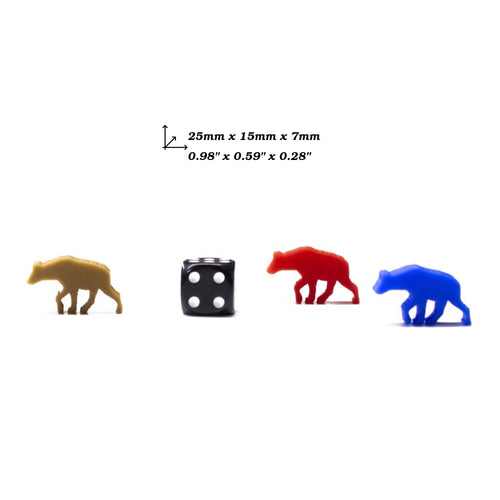 Hyena Meeple for upgrading board games, tabletop and other DnD games