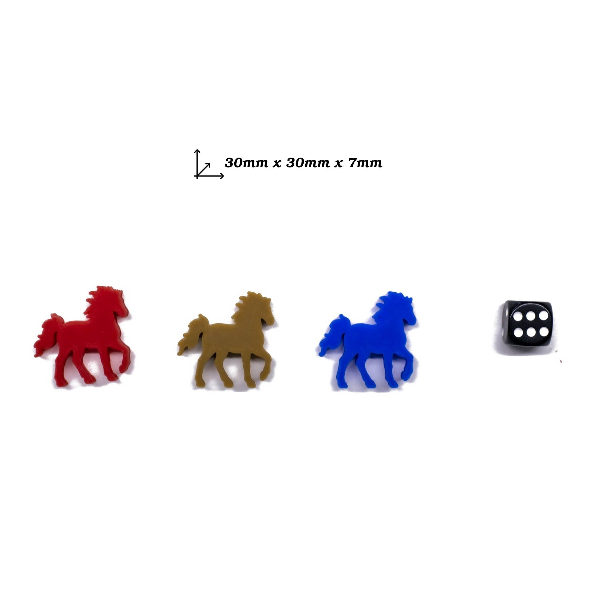 Nightmare Steed Meeple Token for upgrading board games, tabletop and other DnD games