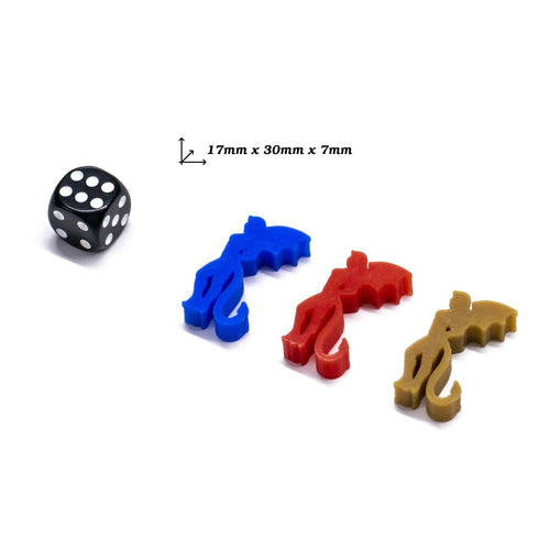 Succubus Meeple Token for upgrading board games, tabletop and other DnD games