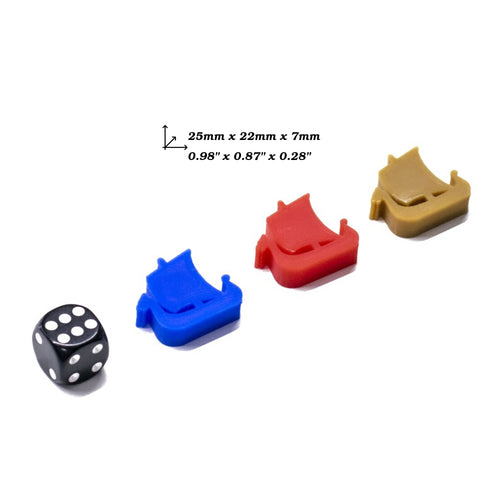 Viking Ship Boat for upgrading board games, tabletop and other DnD games