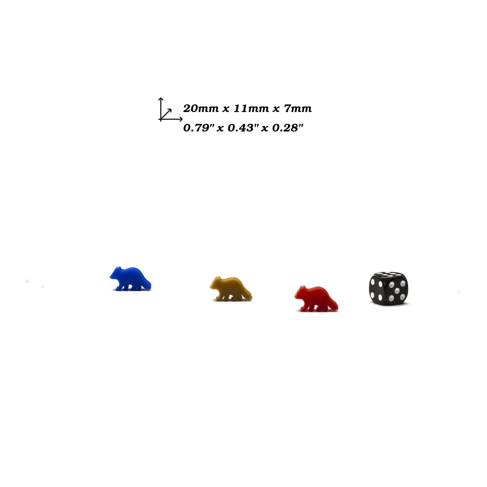 Raccoon Meeple for upgrading board games, tabletop and other DnD games