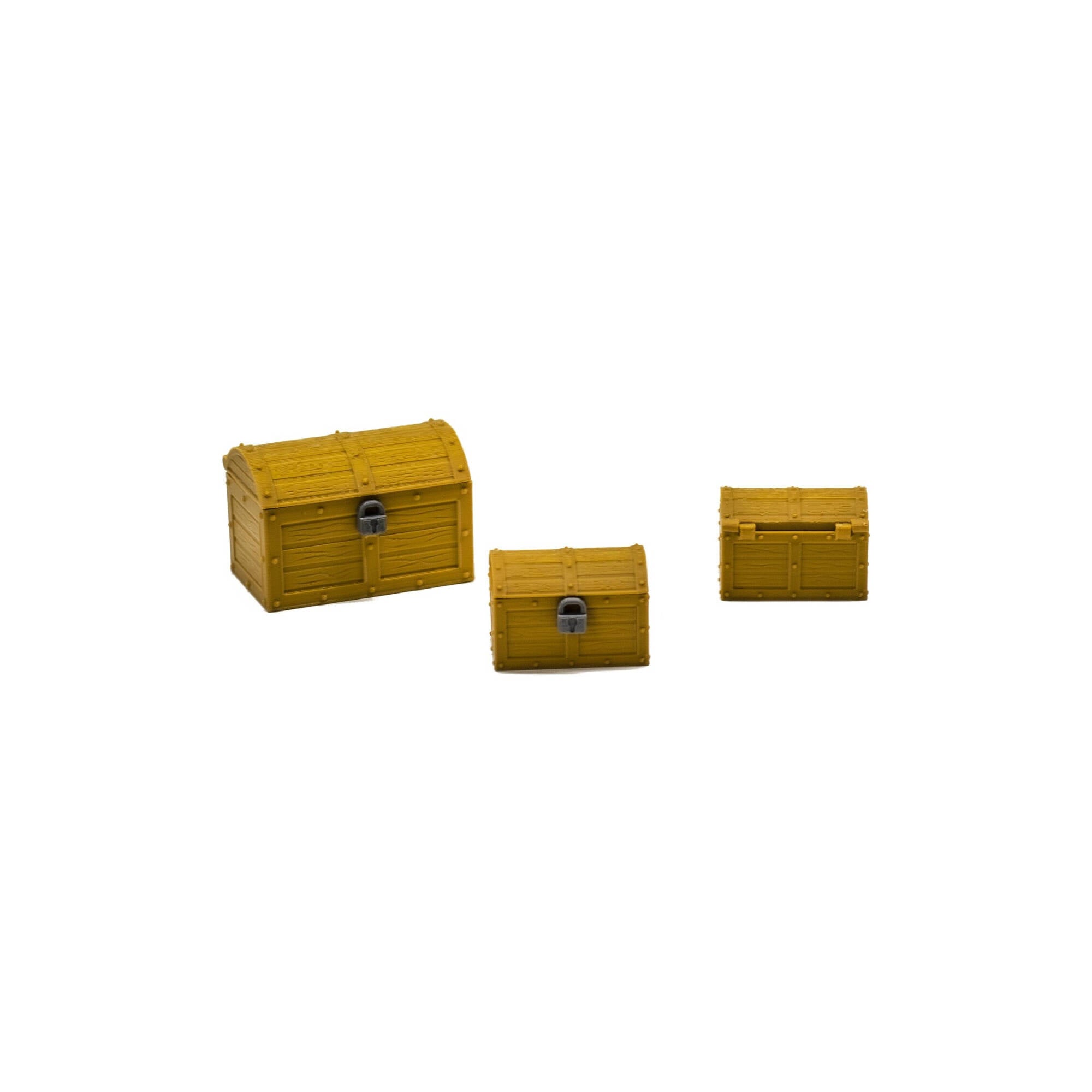 Resource Holder Treasure Chest 3PCS for upgrading board games, tabletop and other DnD games