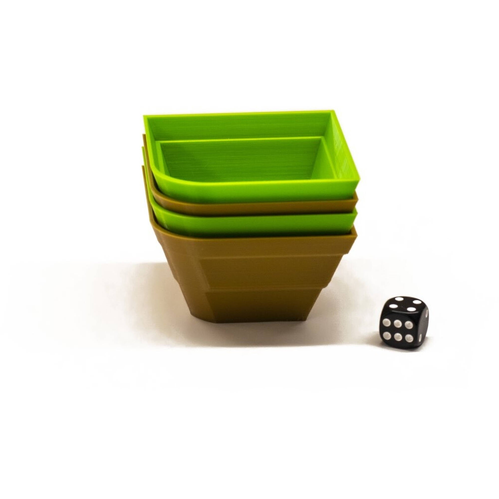 Resource Holder "Tortuga" Trays (4PCS) for upgrading board games, tabletop and other DnD games