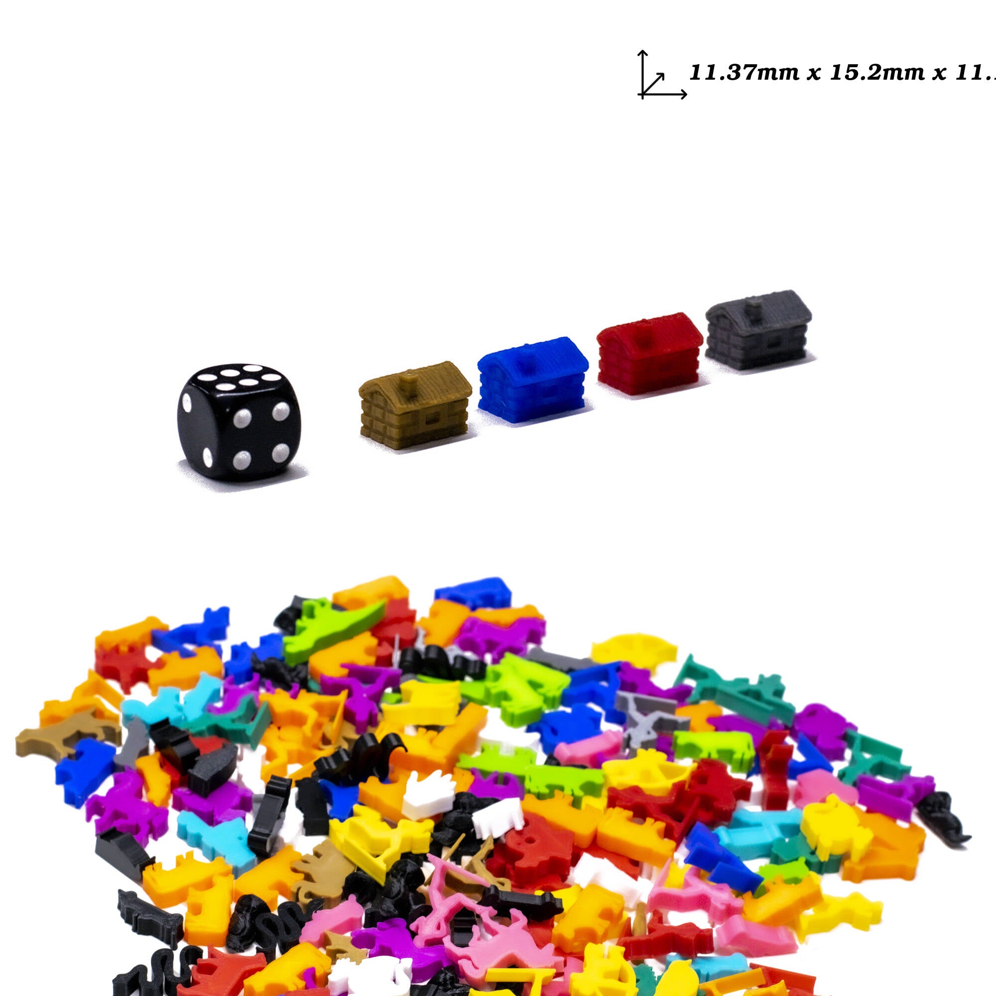 House Miniatures for upgrading board games, tabletop and other DnD games