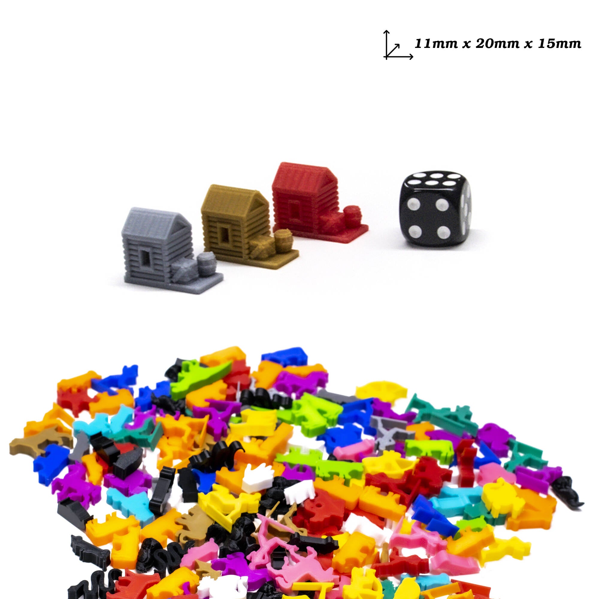 Trading House Market Miniatures for upgrading board games, tabletop and other DnD games