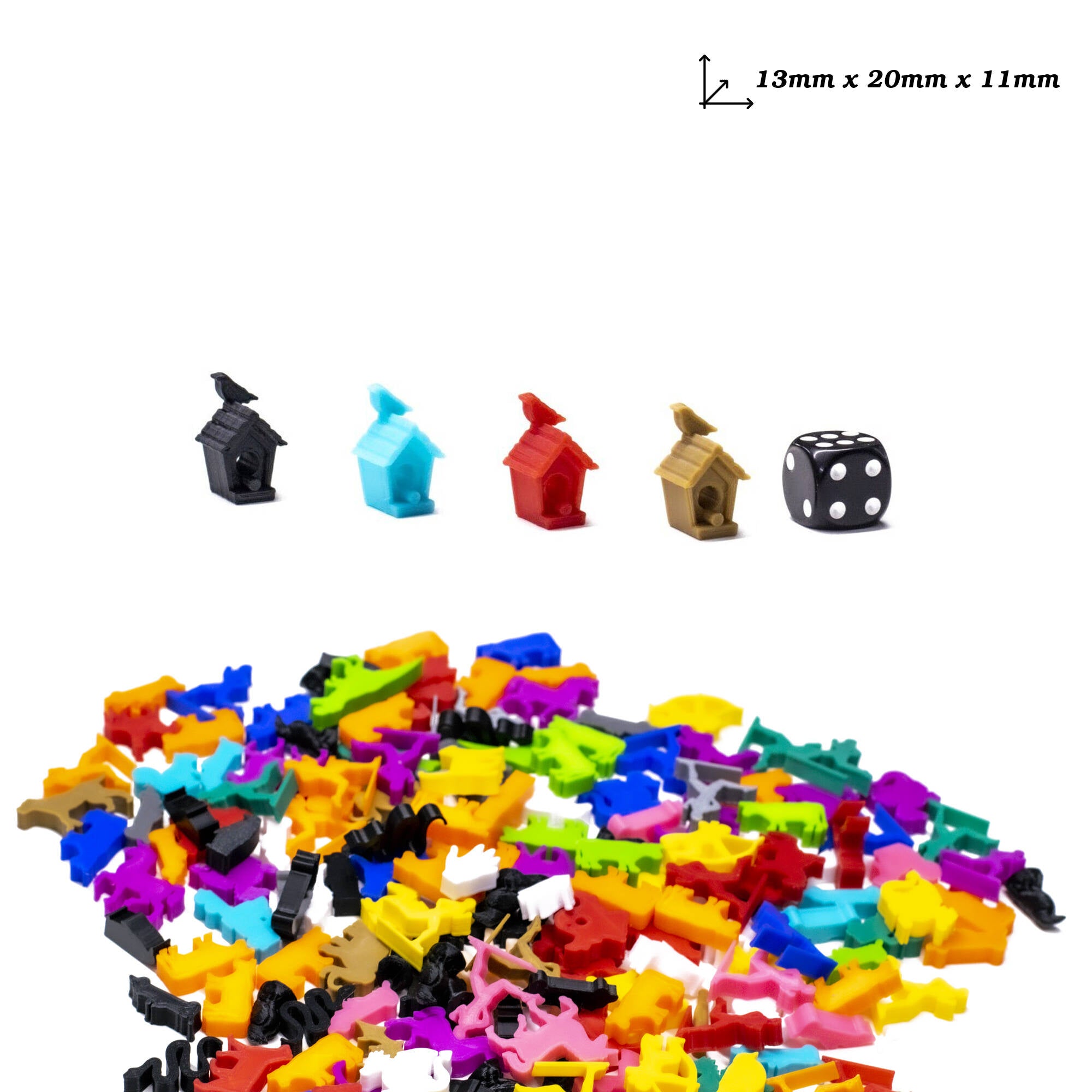 Birdhouse Tokens for upgrading board games, tabletop and other DnD games