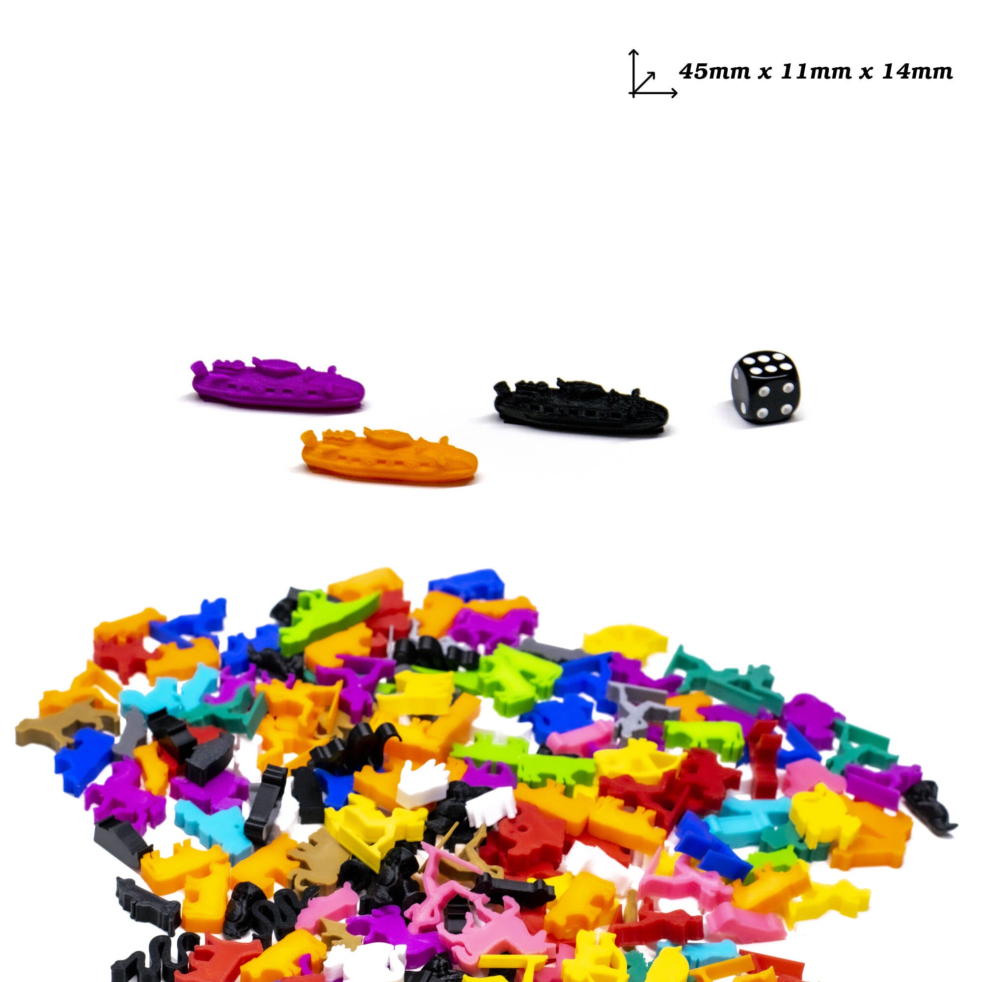 Submarine Miniatures for upgrading board games, tabletop and other DnD games