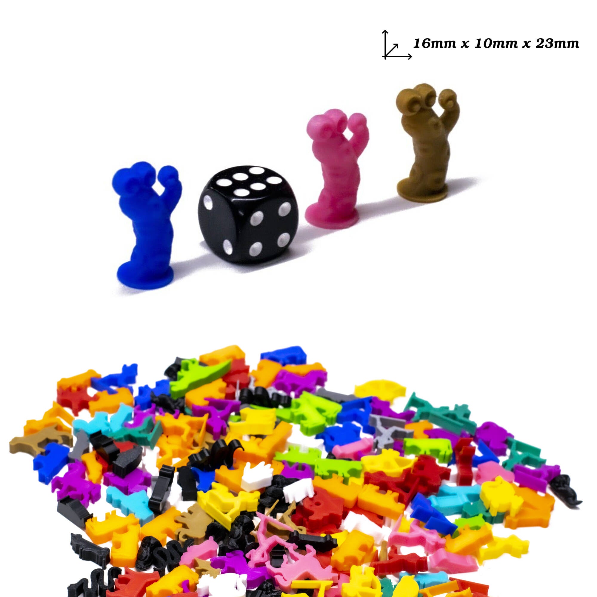 Cute Monster Miniature for upgrading board games, tabletop and other DnD games