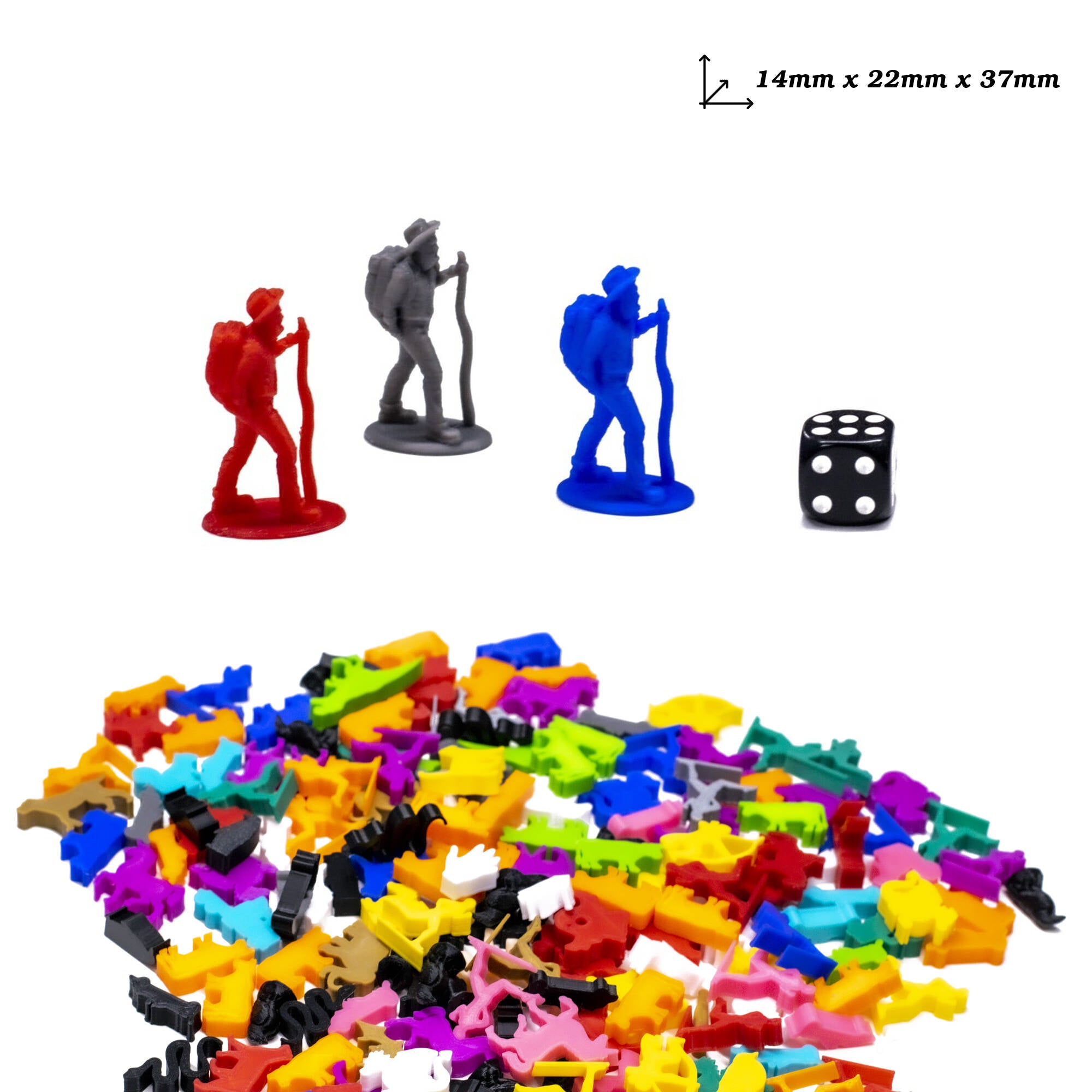 Explorer, Adventurer Figures for upgrading board games, tabletop and other DnD games