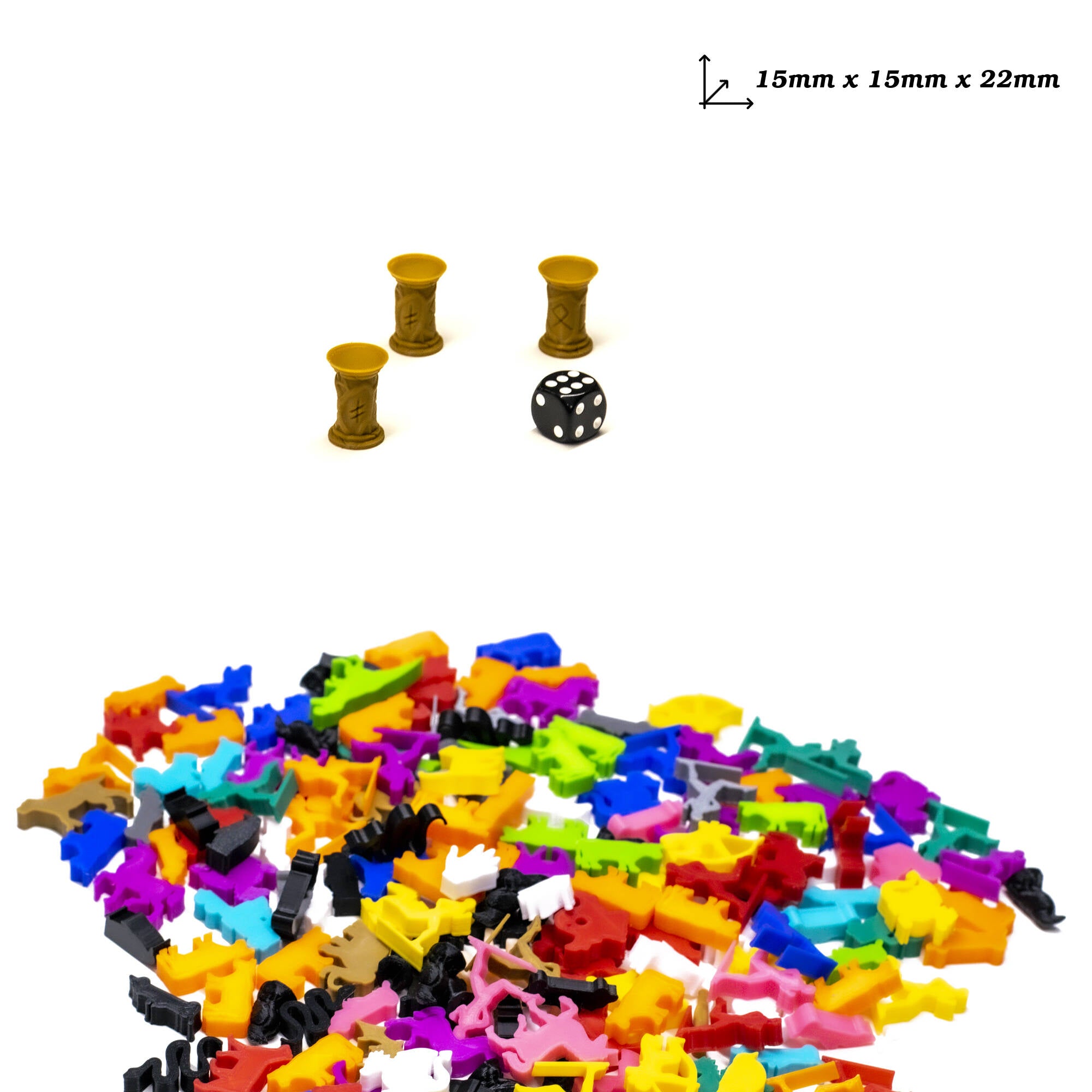 Pillar Column Miniatures for upgrading board games, tabletop and other DnD games