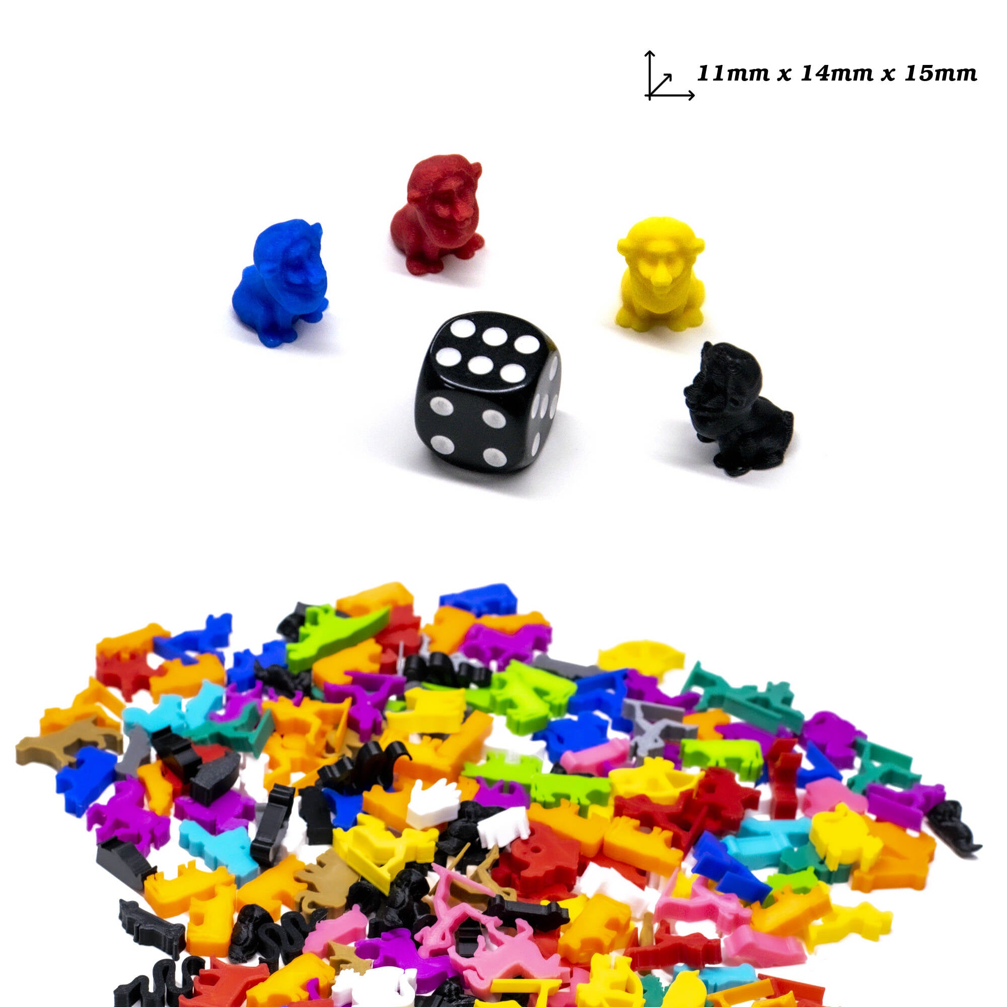 Lion Figures for upgrading board games, tabletop and other DnD games