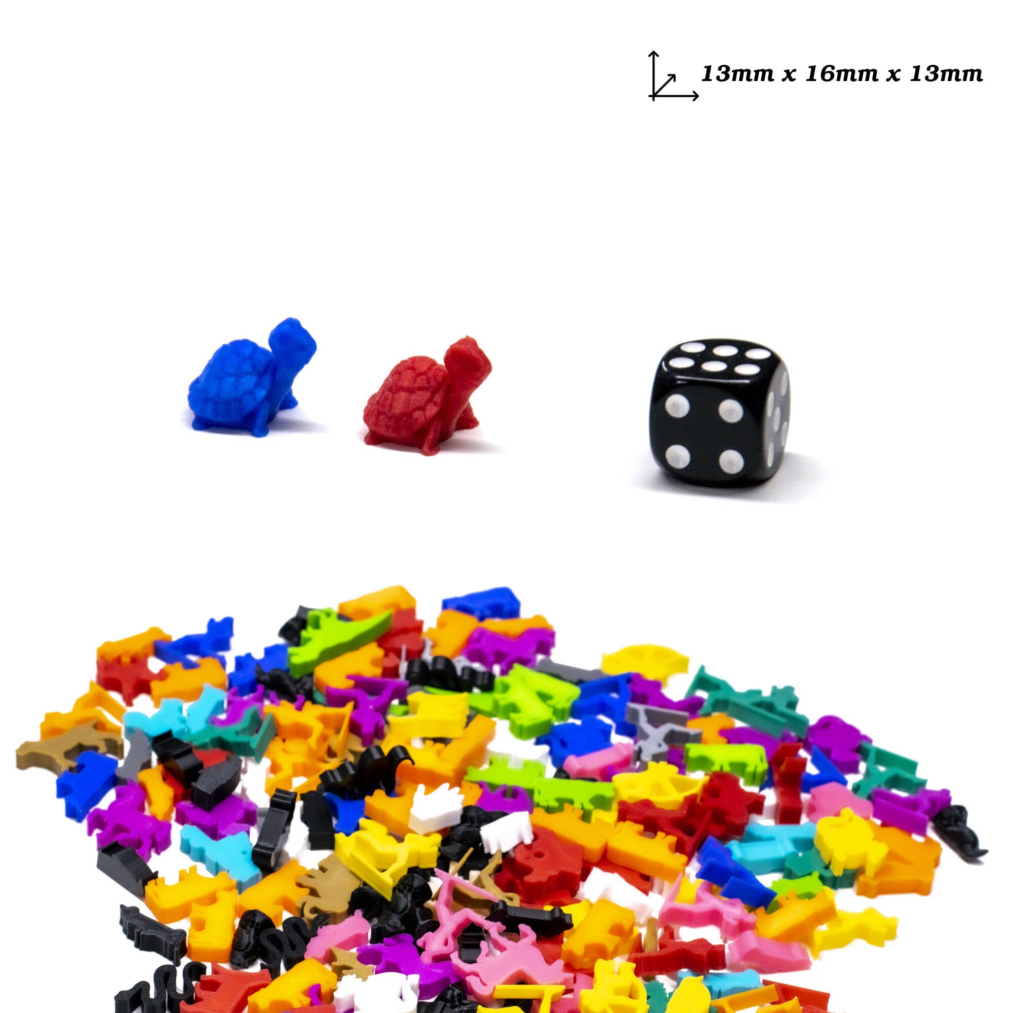 Turtle Figures for upgrading board games, tabletop and other DnD games