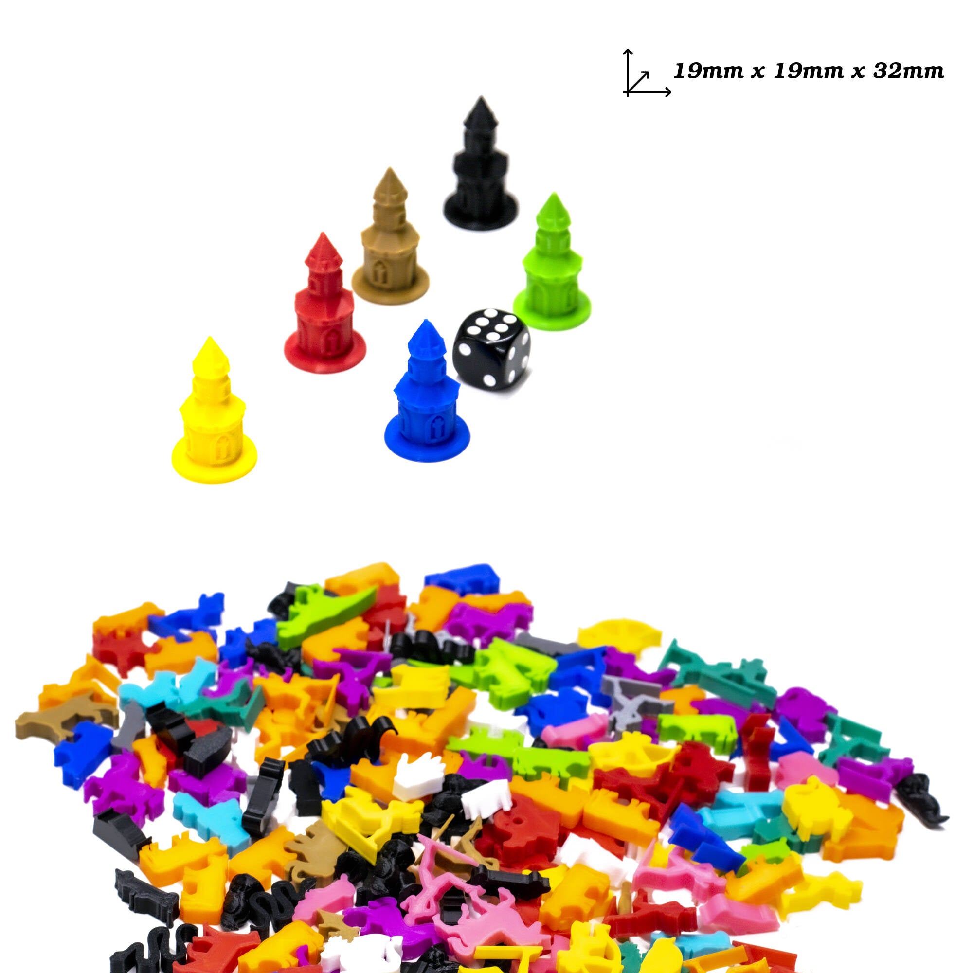 Church Miniature Building for upgrading board games, tabletop and other DnD games