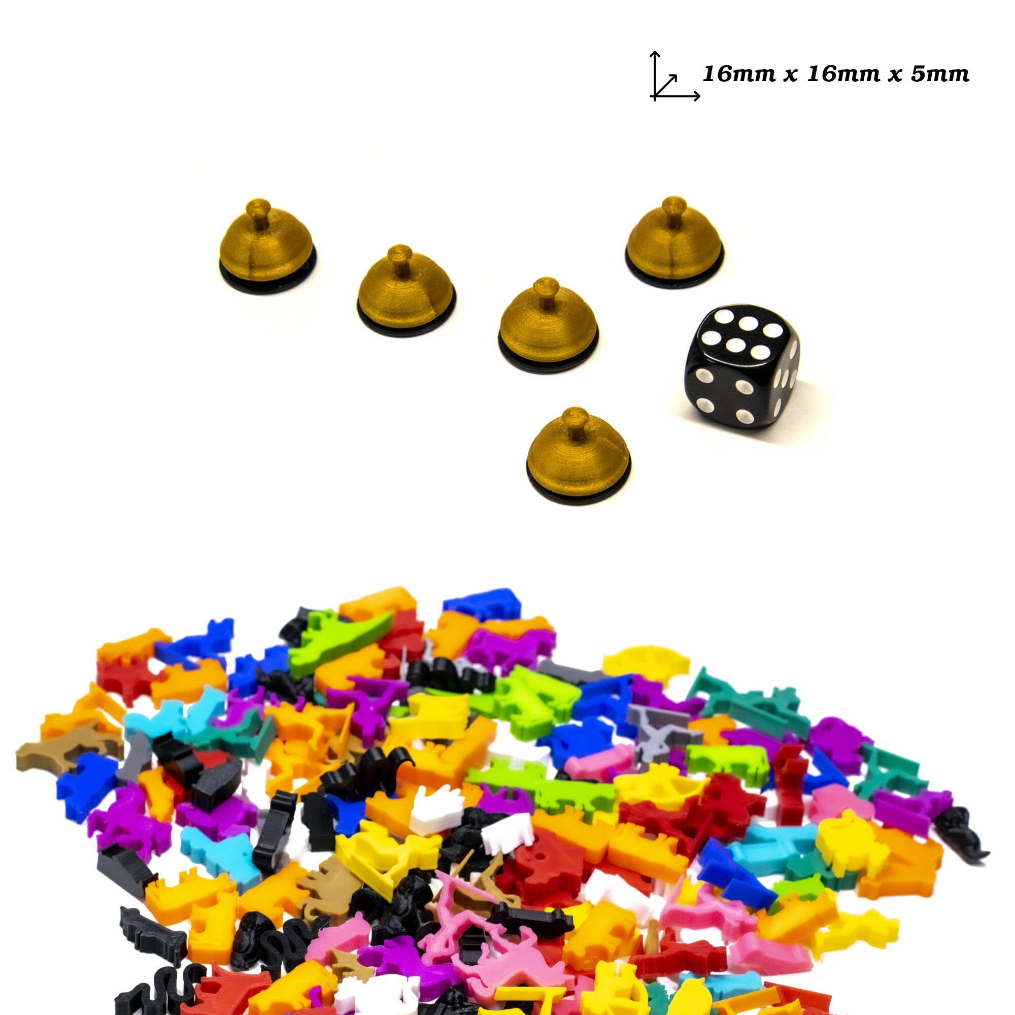 Reception Bell Tokens for upgrading board games, tabletop and other DnD games