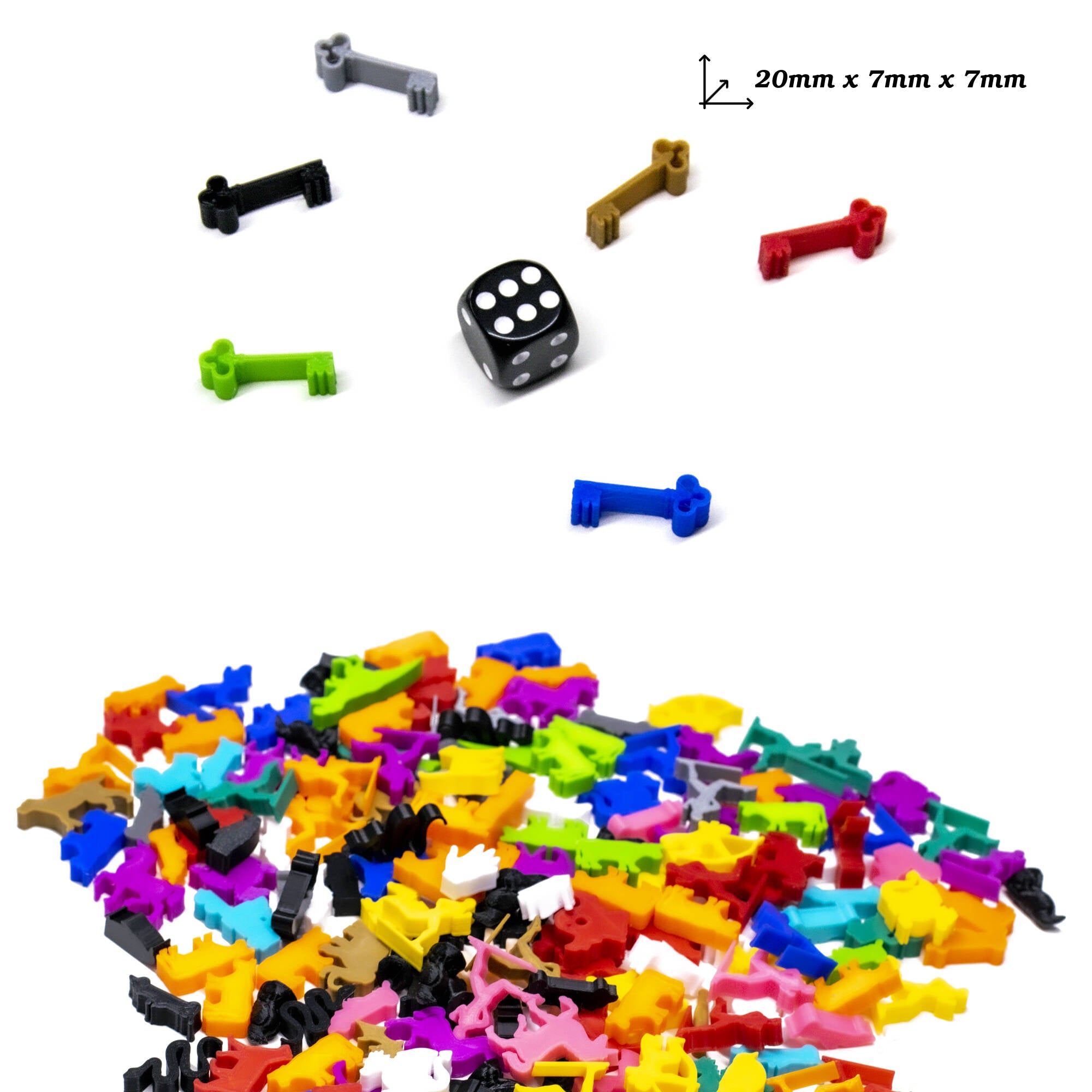 Key Tokens for upgrading board games, tabletop and other DnD games