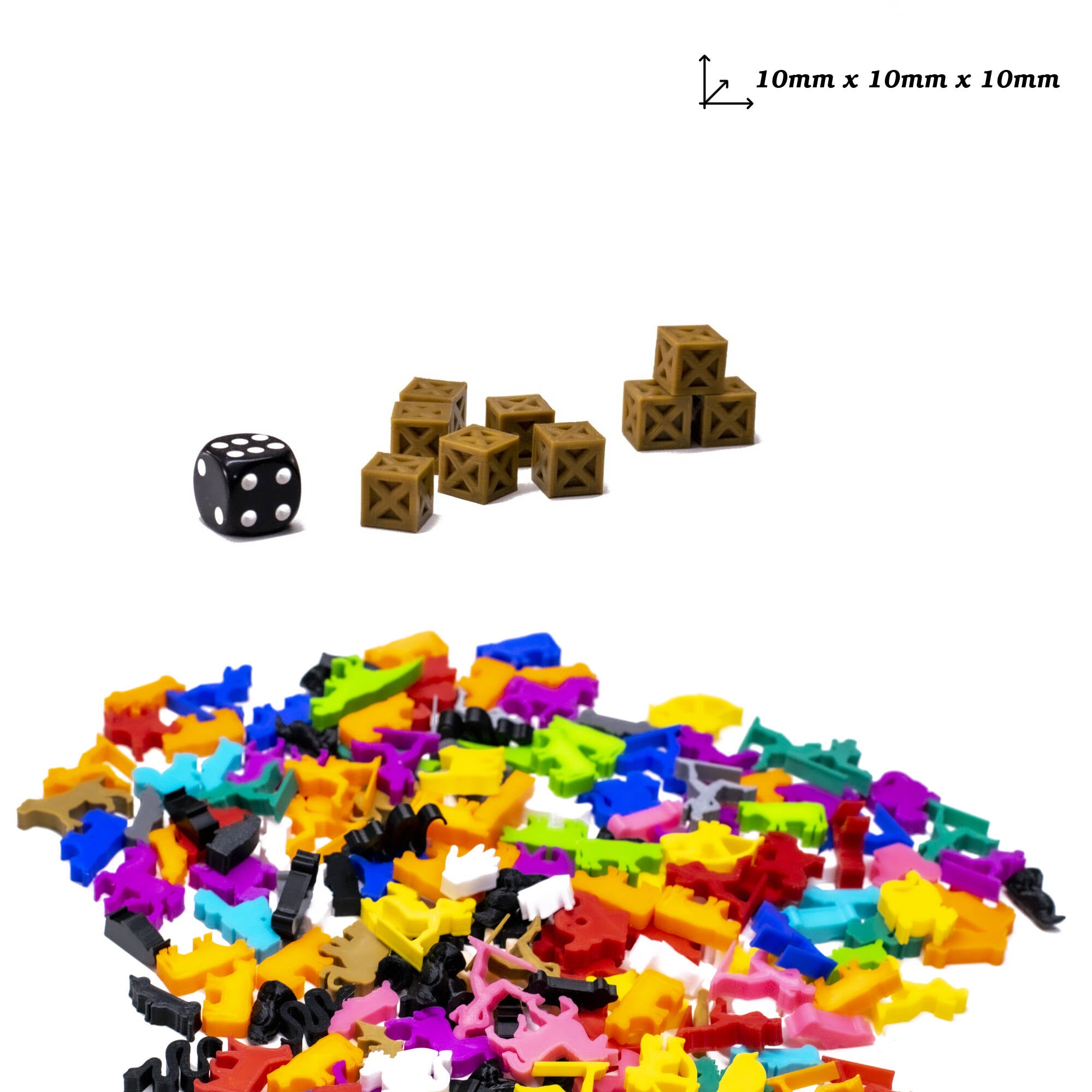 Crate Resource Tokens for upgrading board games, tabletop and other DnD games