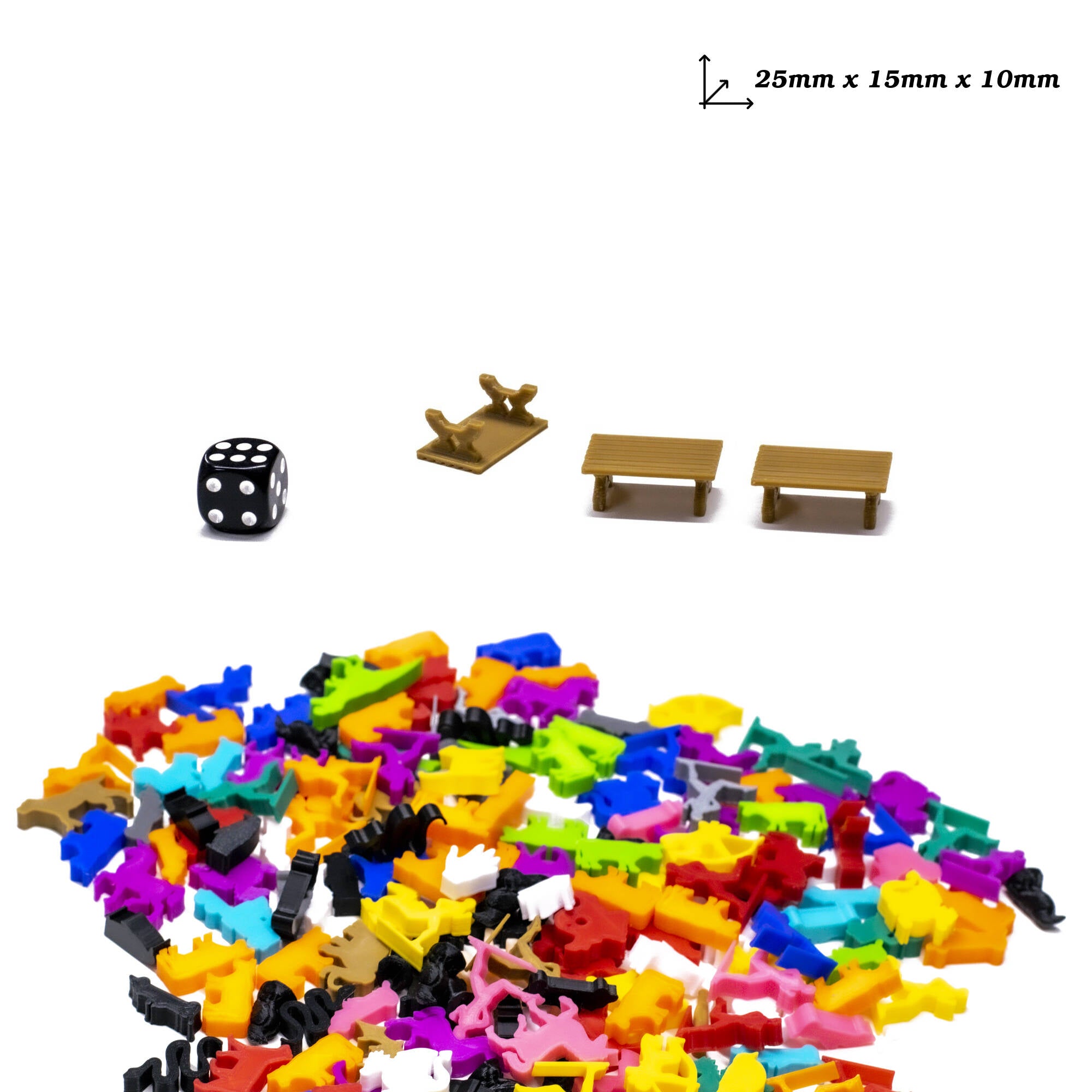 Table Miniature Token for upgrading board games, tabletop and other DnD games