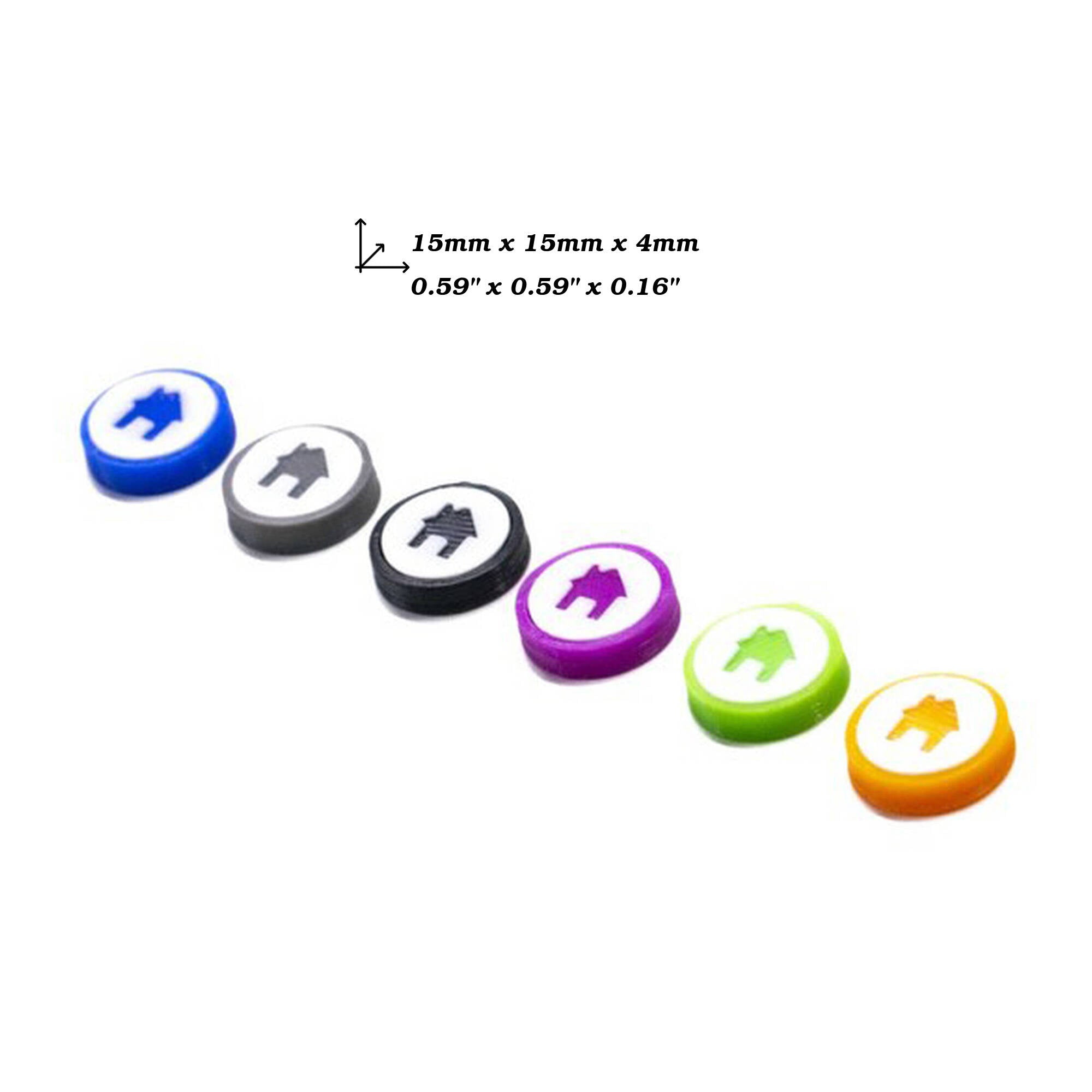 Disc Token Home Sign - One Sided for upgrading board games, tabletop and other DnD games