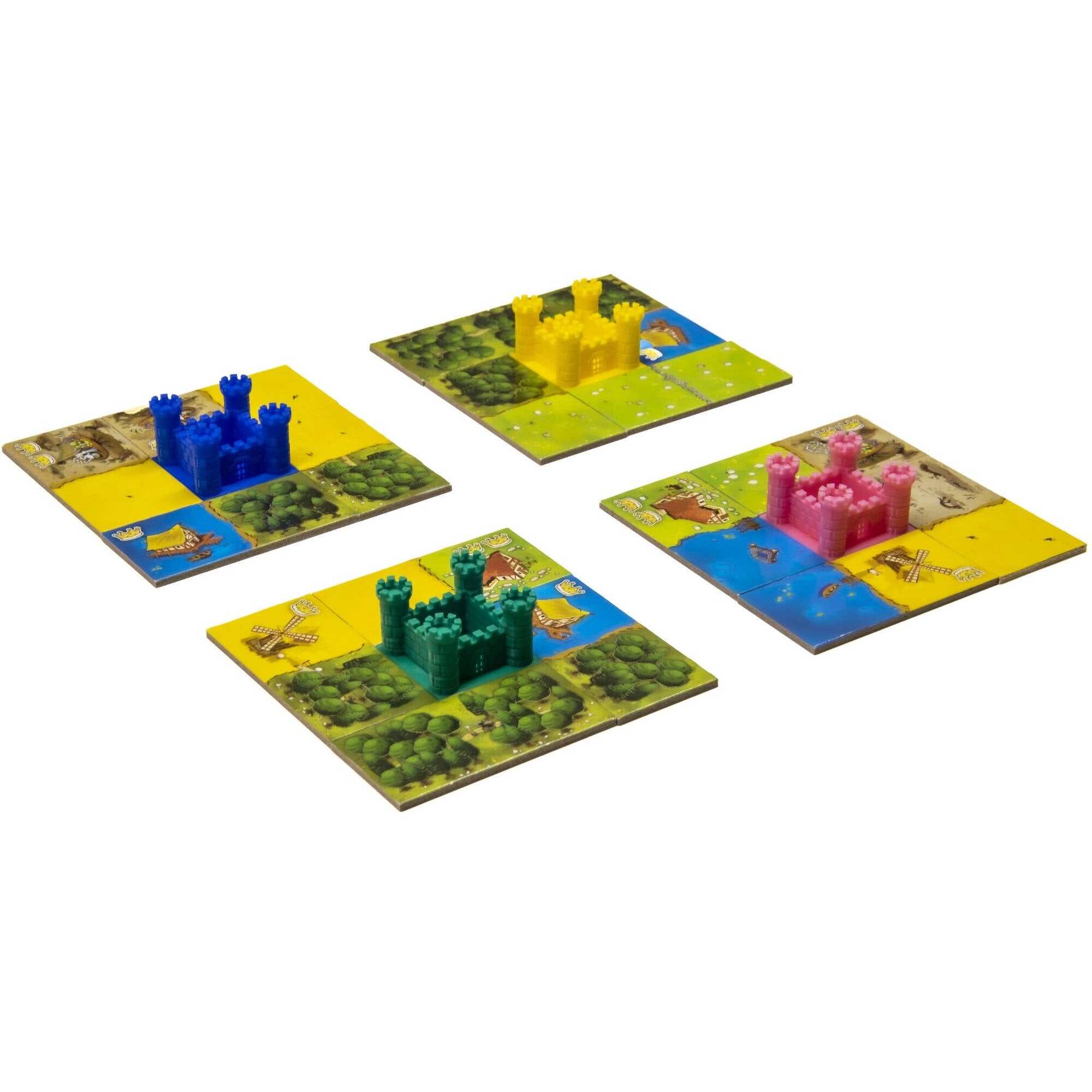 Kingdomino Board Game Upgrade Expansion - King Castles for upgrading board games, tabletop and other DnD games