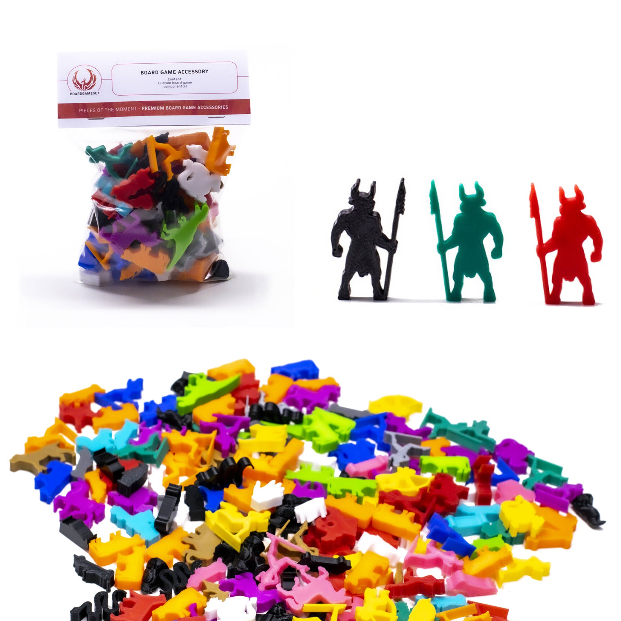 Minotaur Meeple Figures for upgrading board games, tabletop and other DnD games