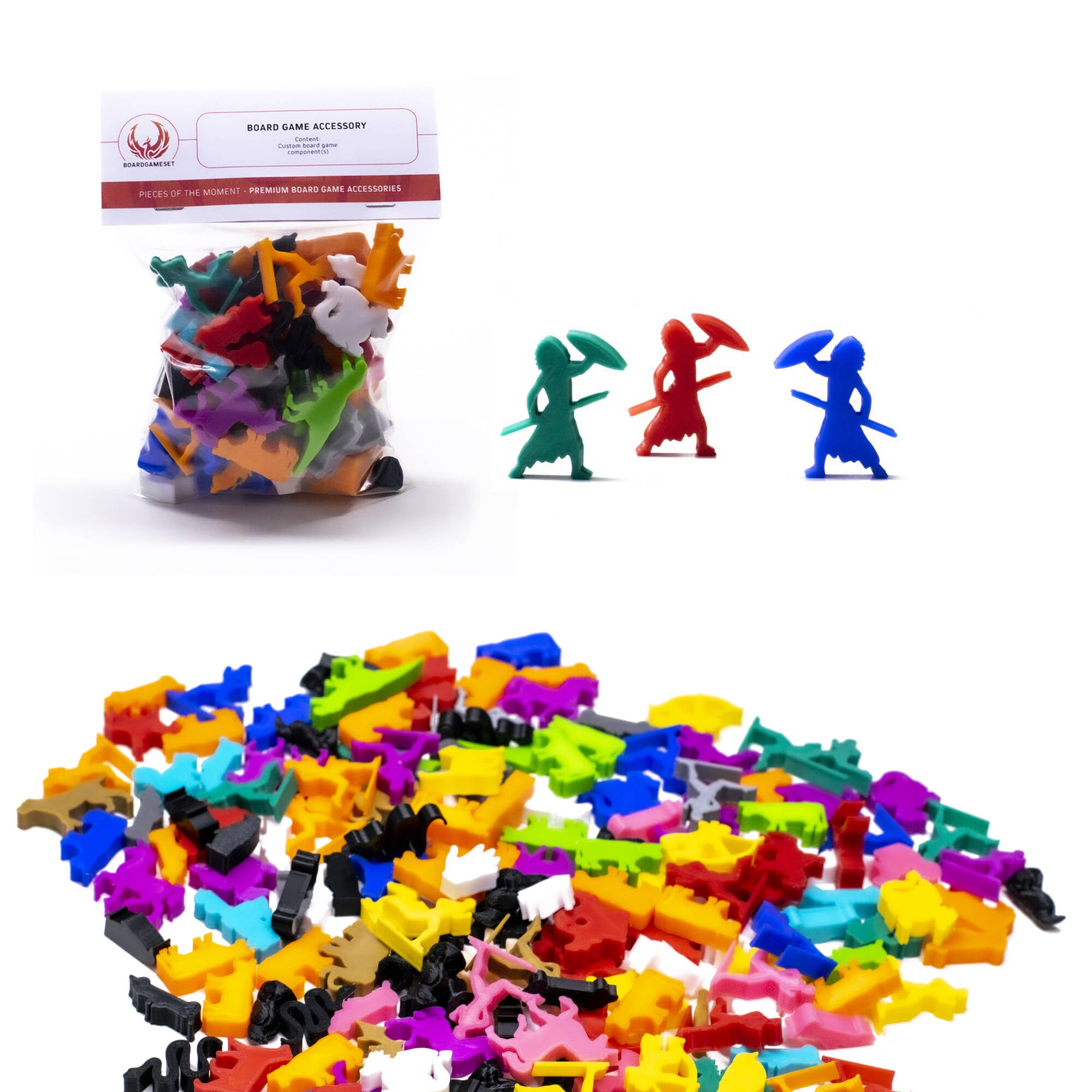 American Indian Meeple for upgrading board games, tabletop and other DnD games