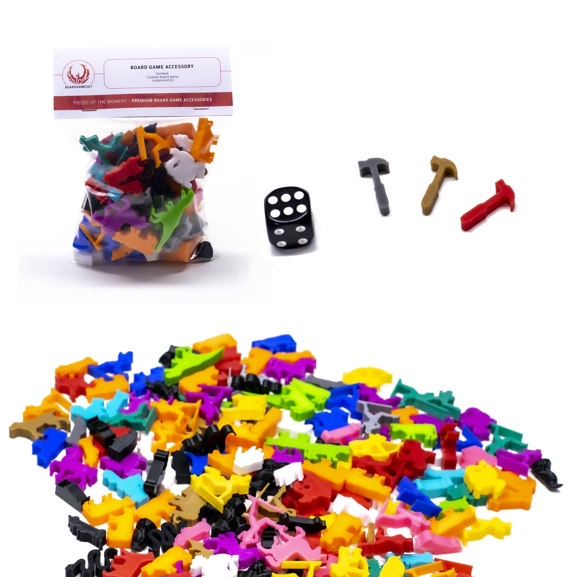 Hammer Token for upgrading board games, tabletop and other DnD games