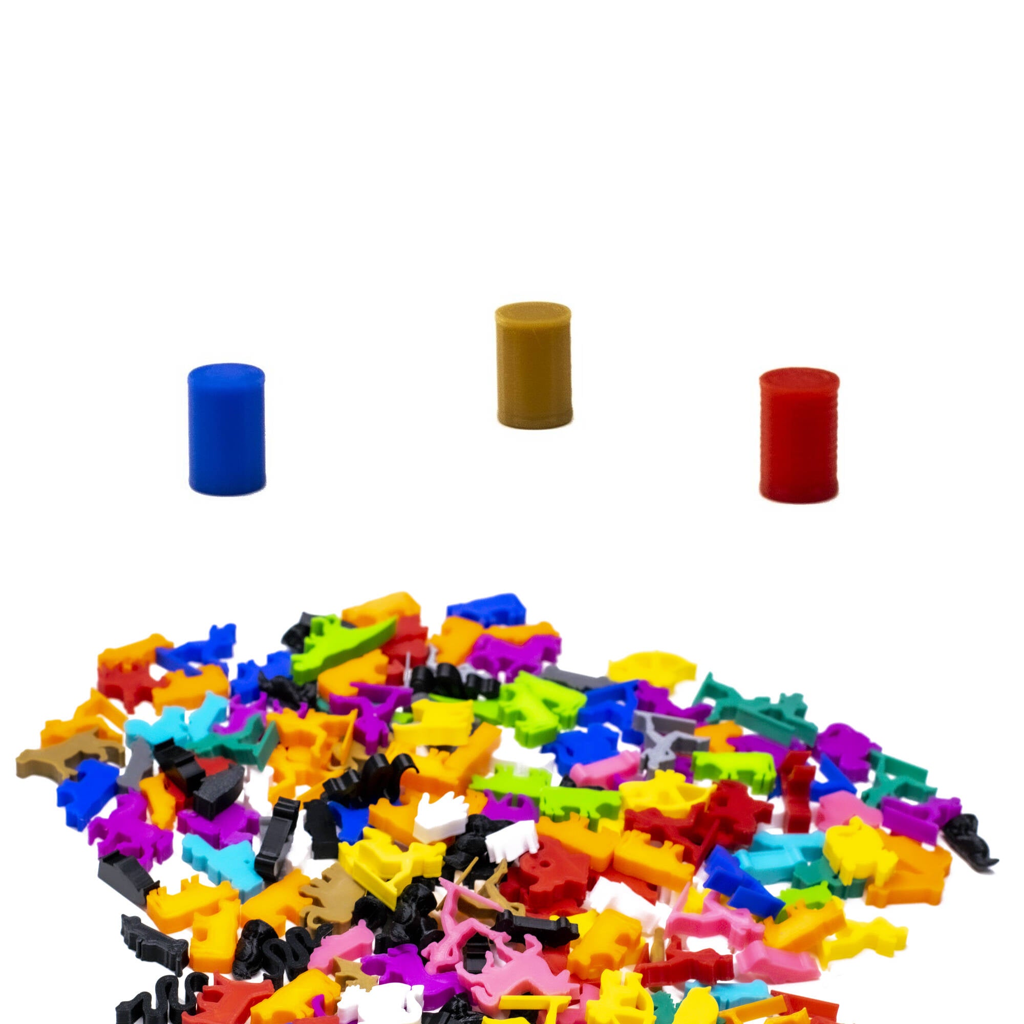 Cylinder 10x15 mm for upgrading board games, tabletop and other DnD games