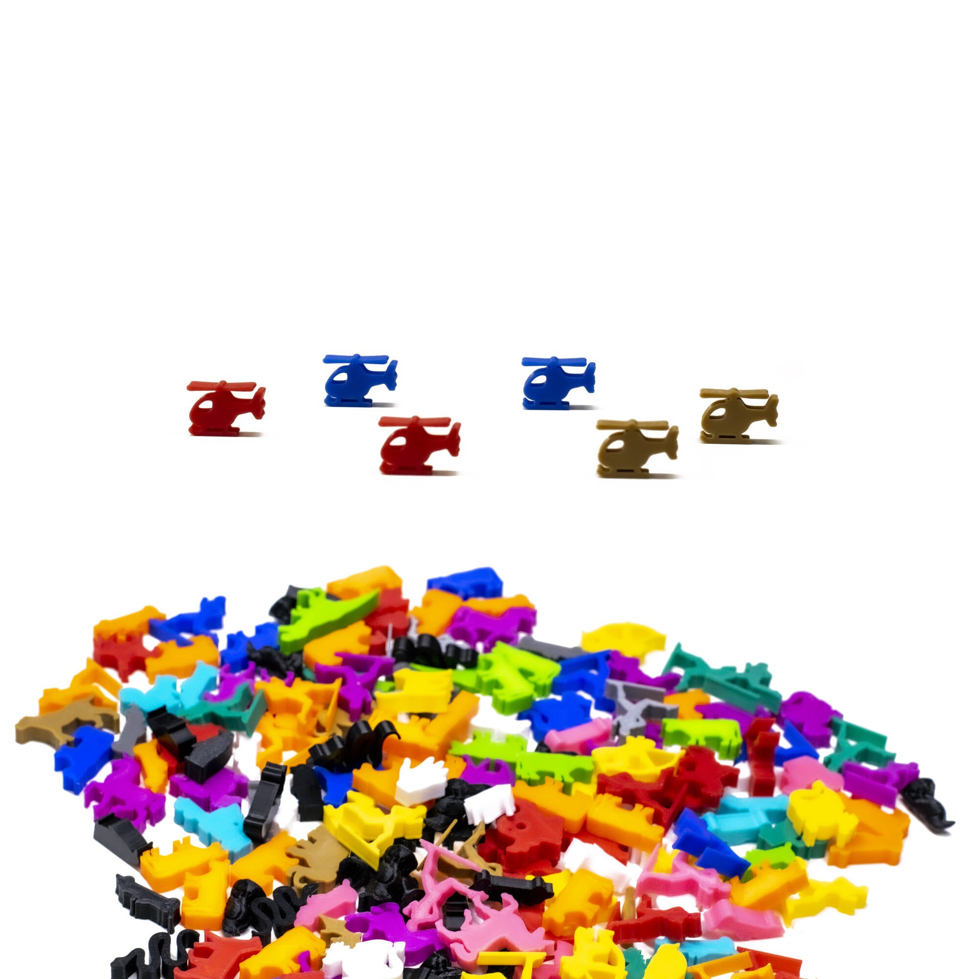 Helicopter Meeple for upgrading board games, tabletop and other DnD games