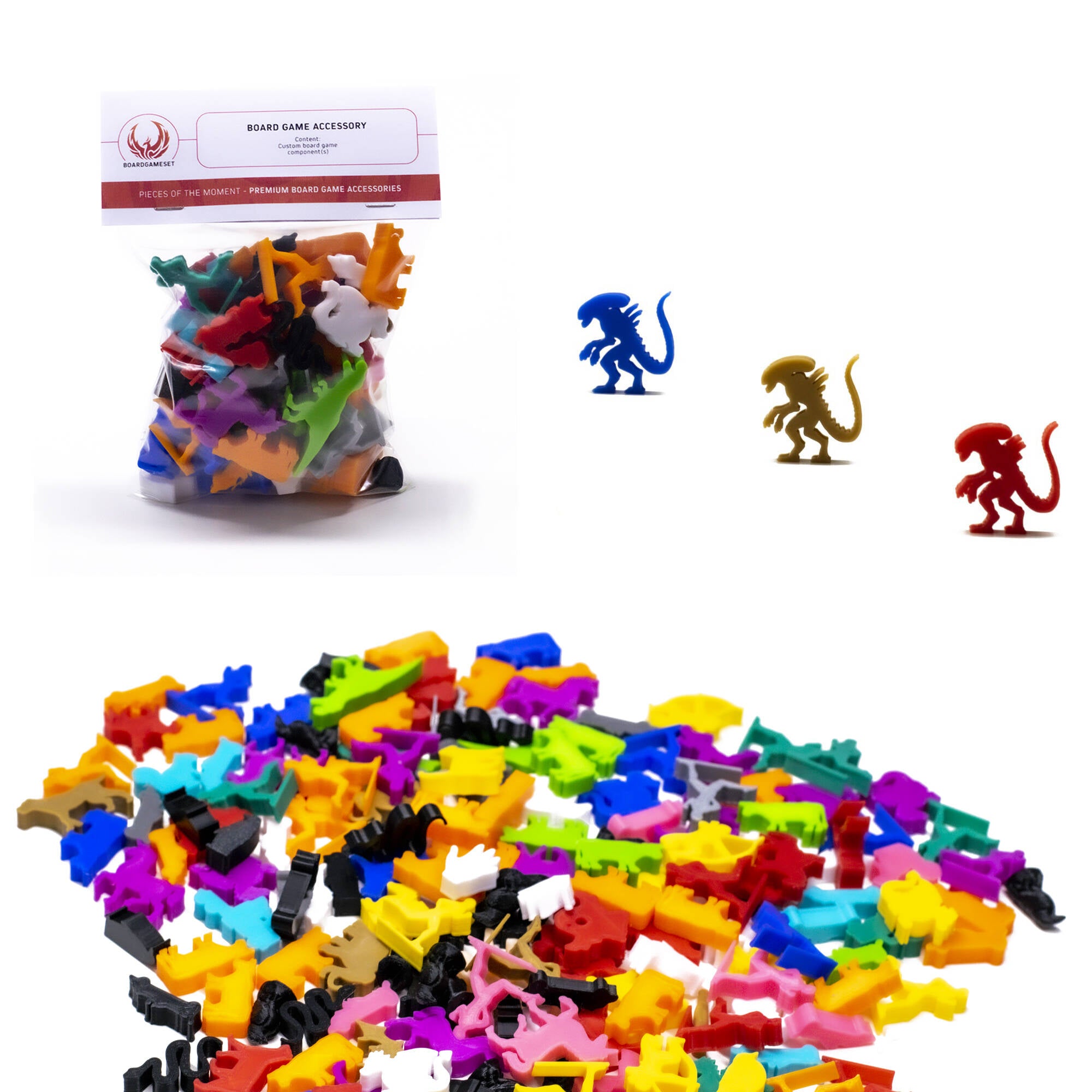 Alien Meeple for upgrading board games, tabletop and other DnD games