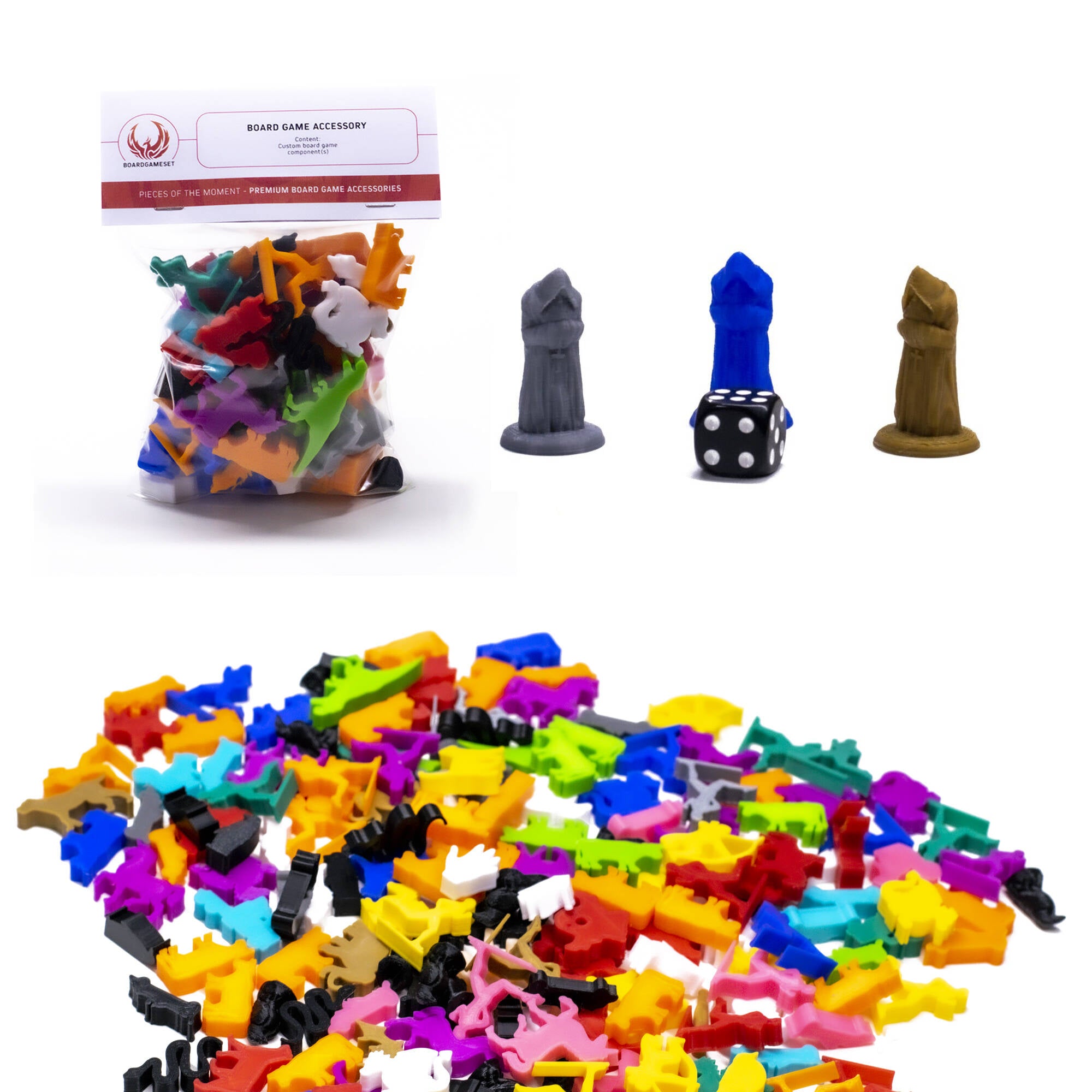 Priest, Monk figures for upgrading board games, tabletop and other DnD games