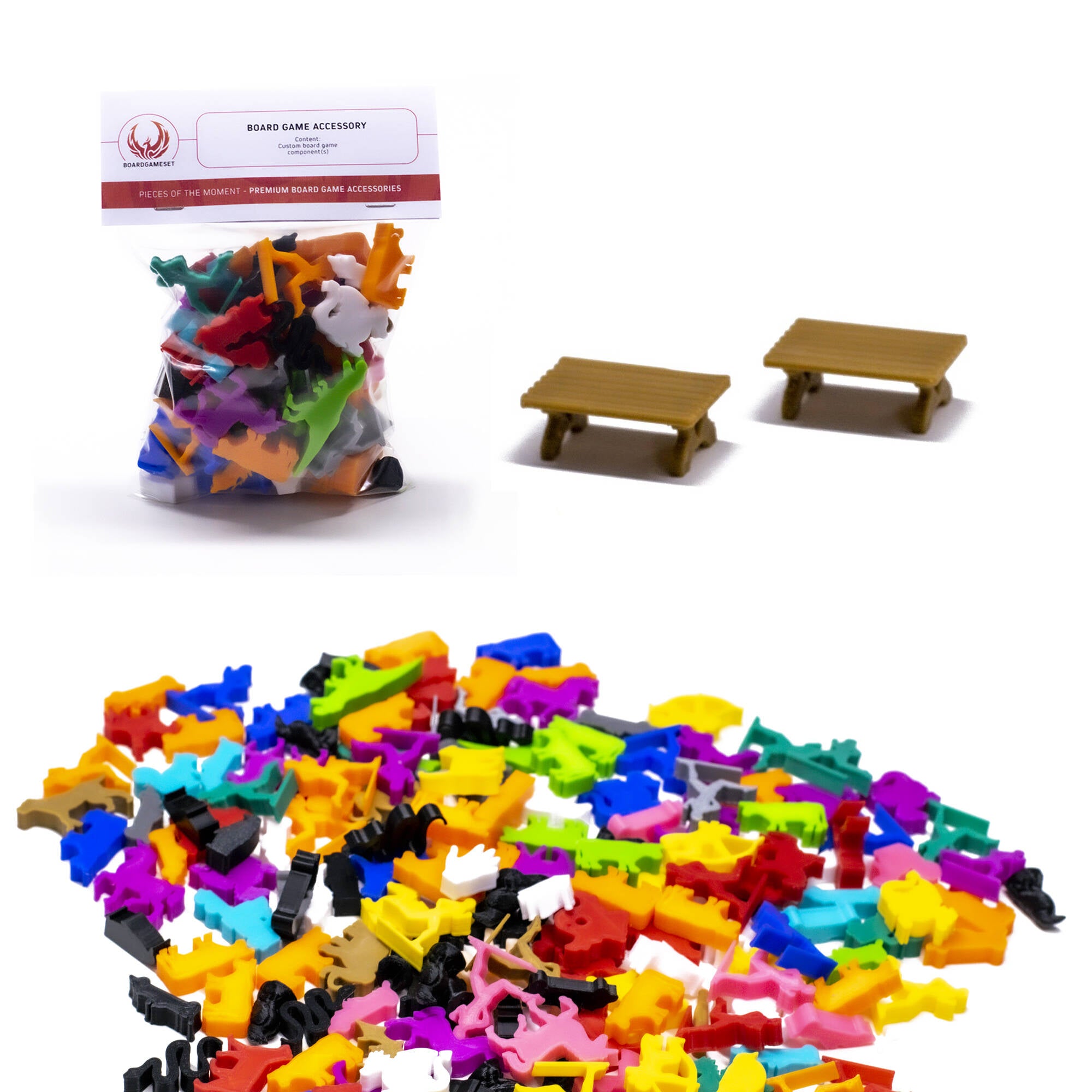 Table Miniature Token for upgrading board games, tabletop and other DnD games