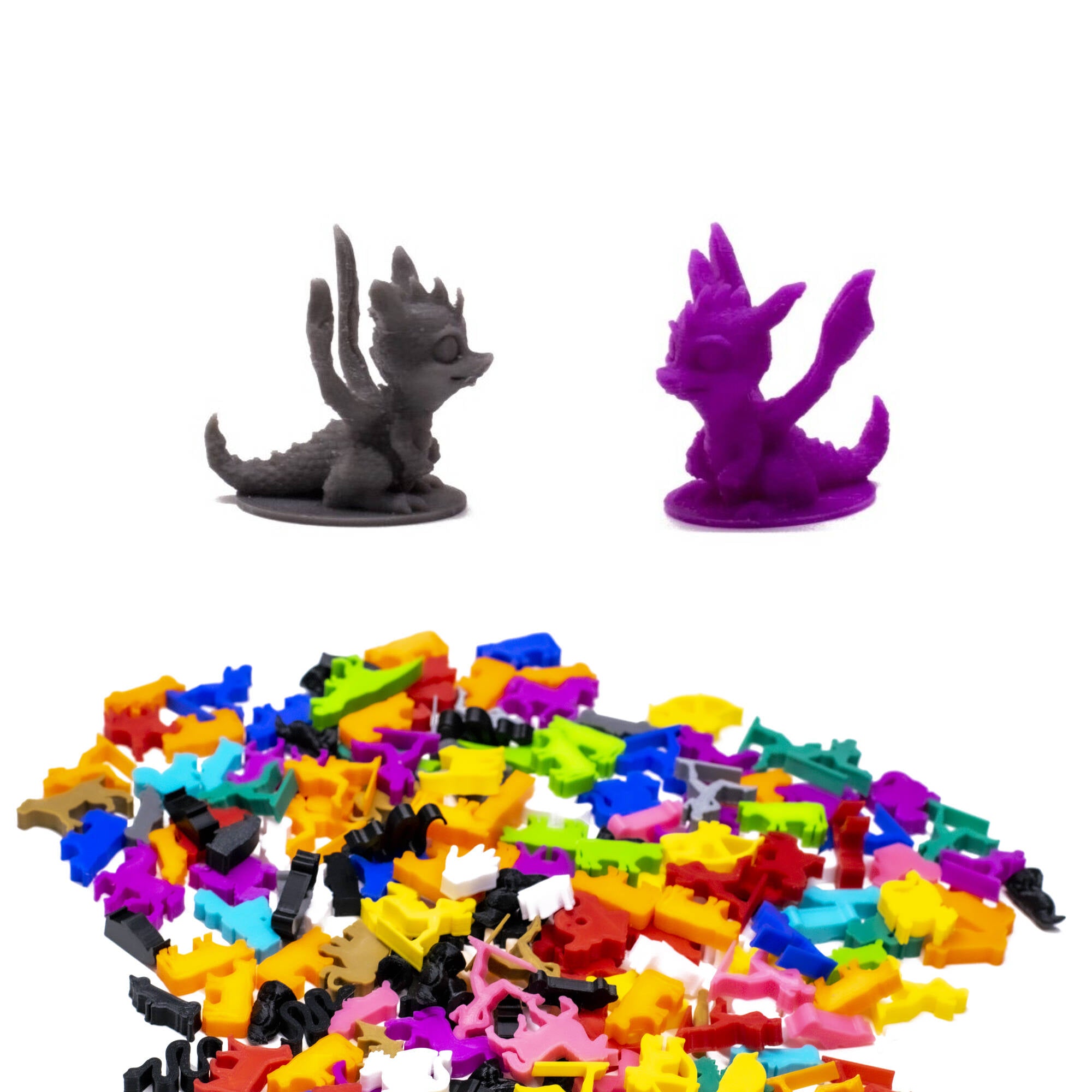 Dragon Figures - Ametrina for upgrading board games, tabletop and other DnD games