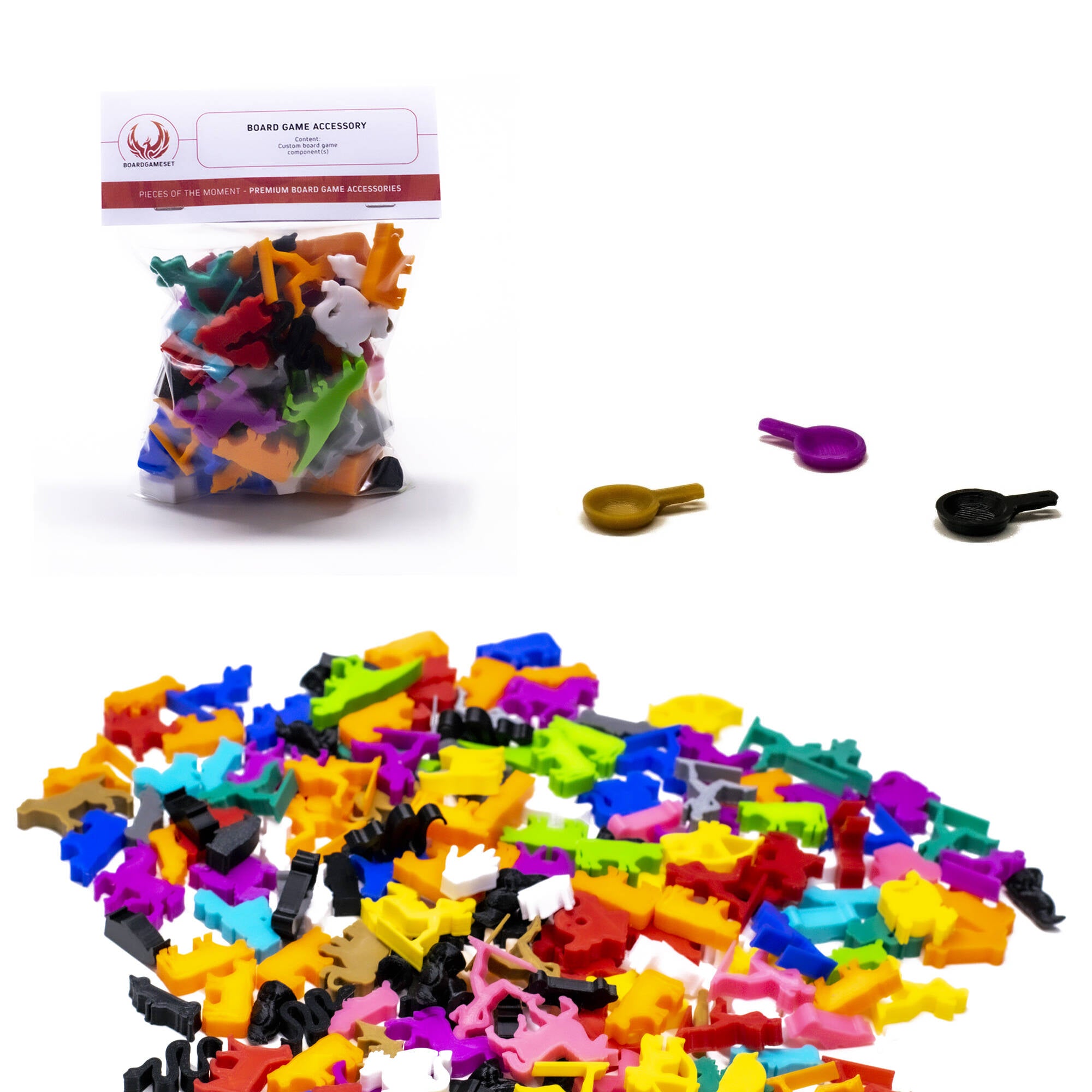 Pan Token for upgrading board games, tabletop and other DnD games