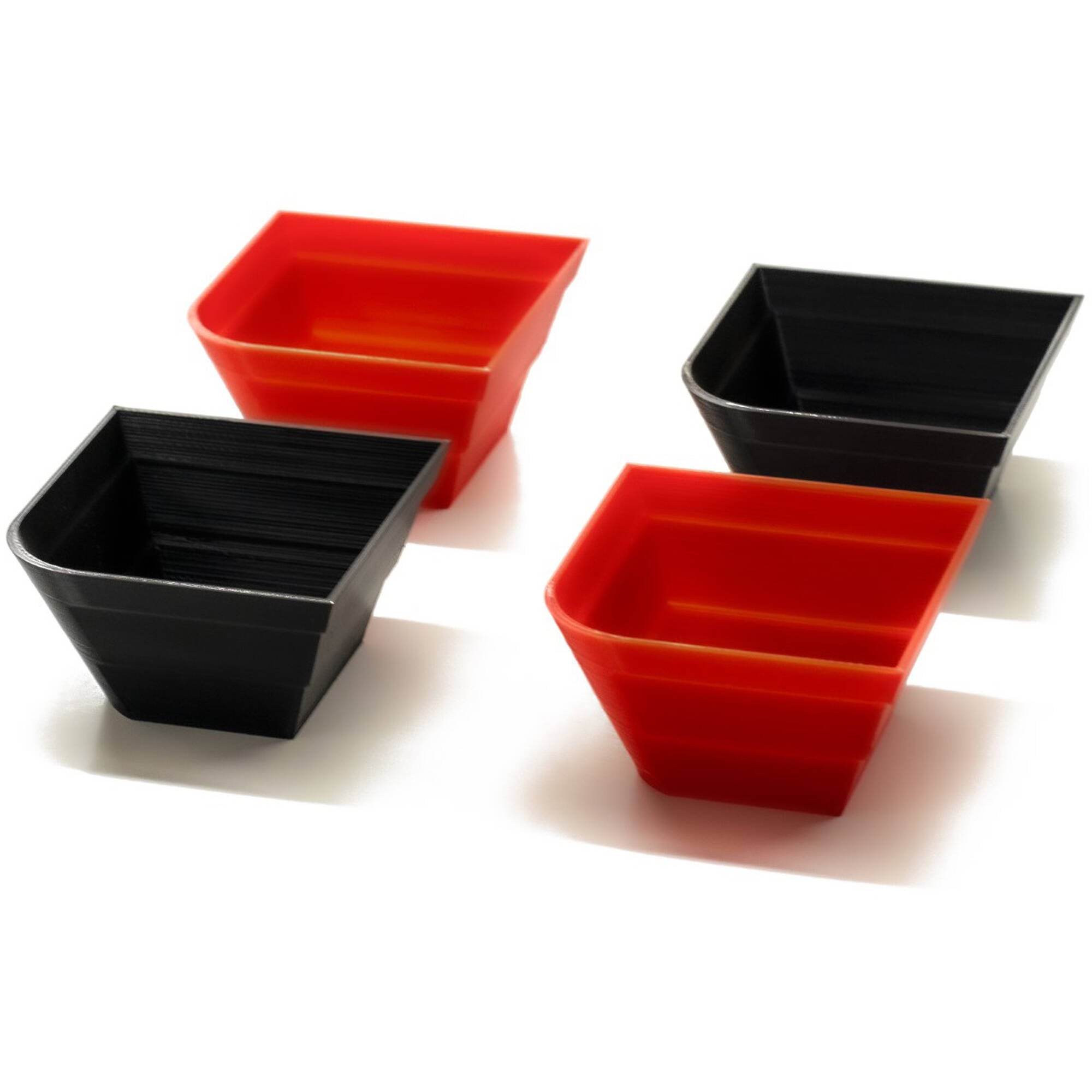 Resource Holder "Ladybird" Trays (4PCS) for upgrading board games, tabletop and other DnD games