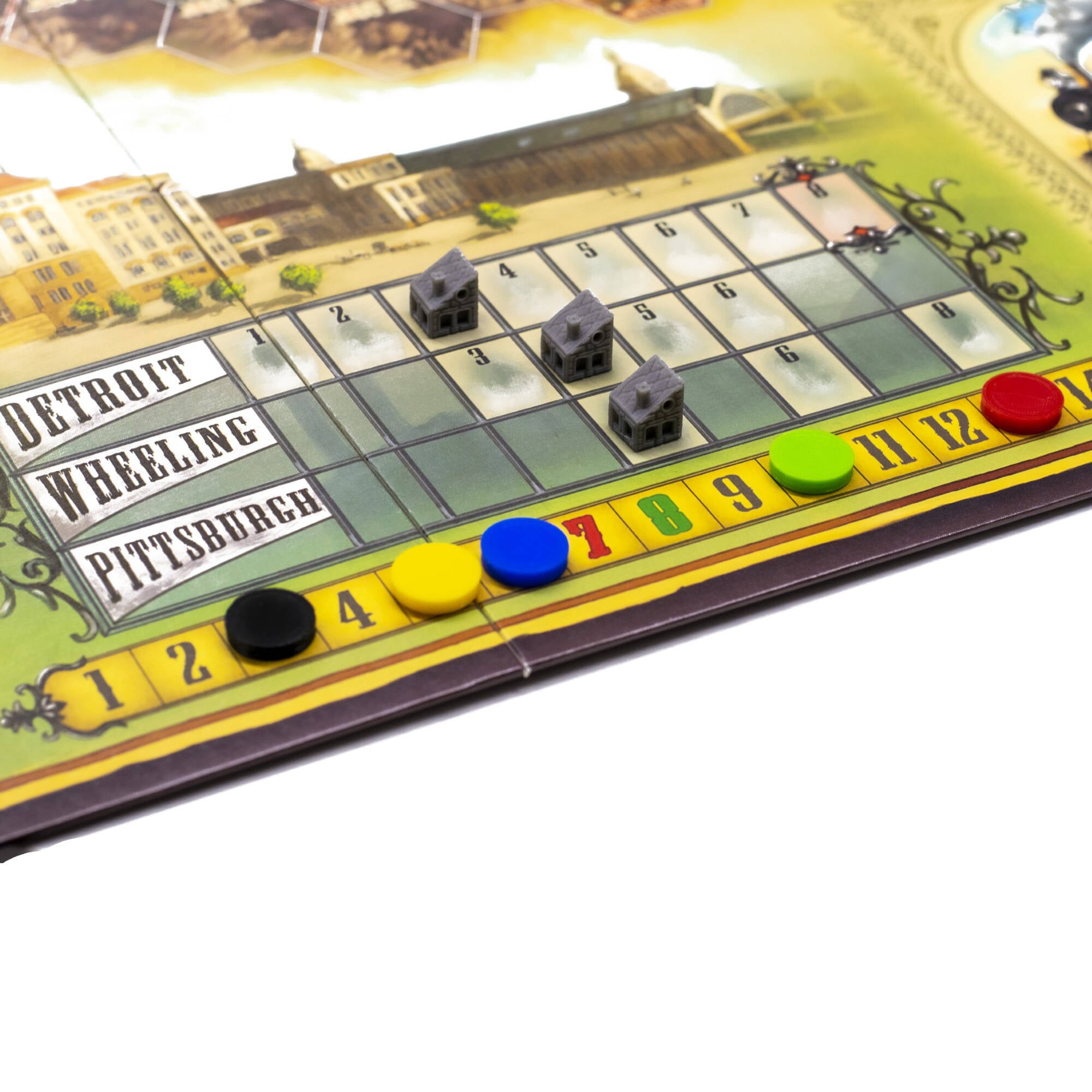 Chicago Express - Rail Road Uprade Pack for upgrading board games, tabletop and other DnD games