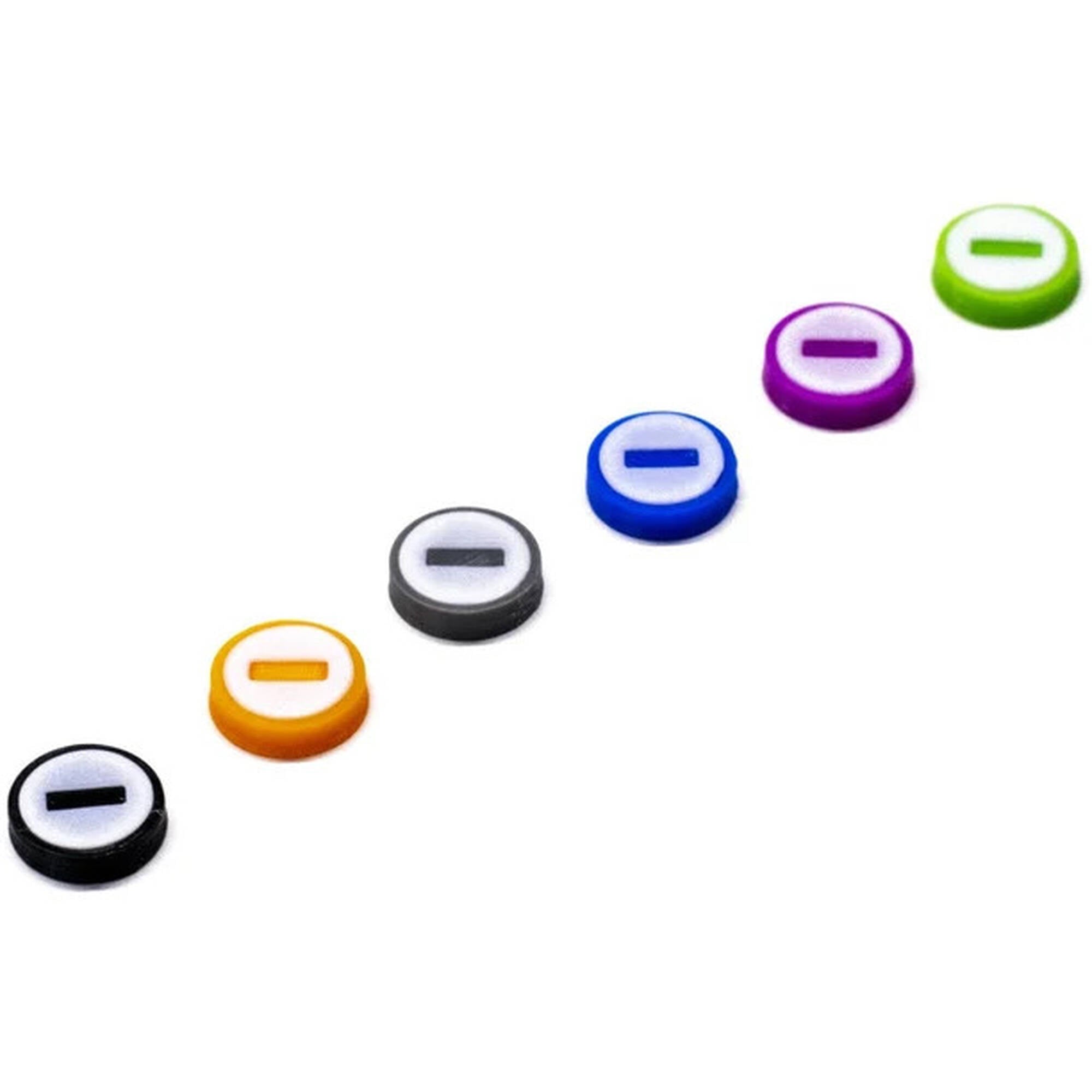Disc Token Minus Sign - One Sided for upgrading board games, tabletop and other DnD games