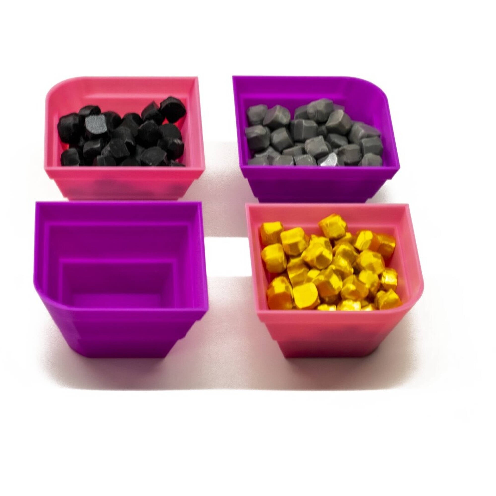 Resource Holder "Mystica" Trays (4PCS) for upgrading board games, tabletop and other DnD games