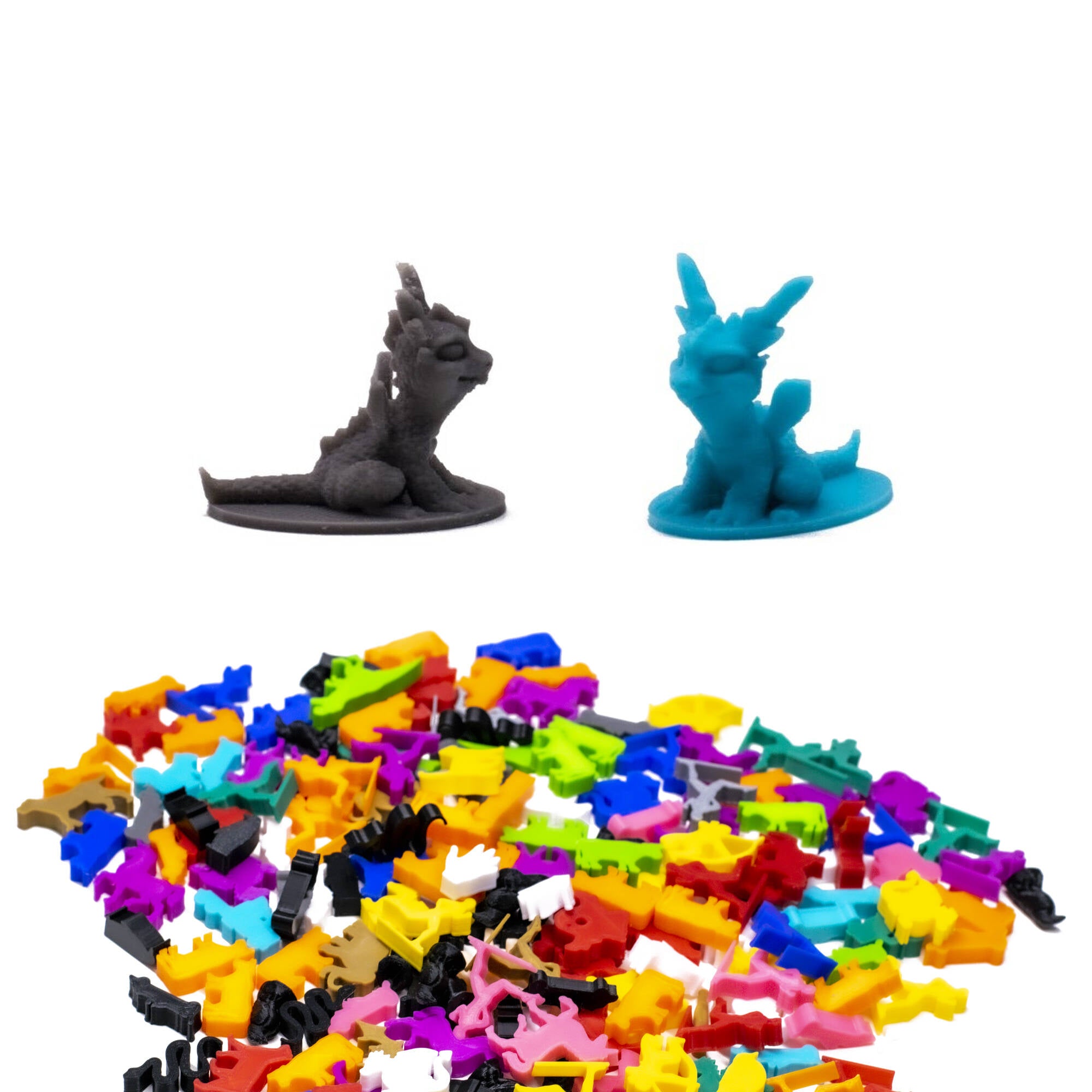Dragon Figures - Azurith  for upgrading board games, tabletop and other DnD games
